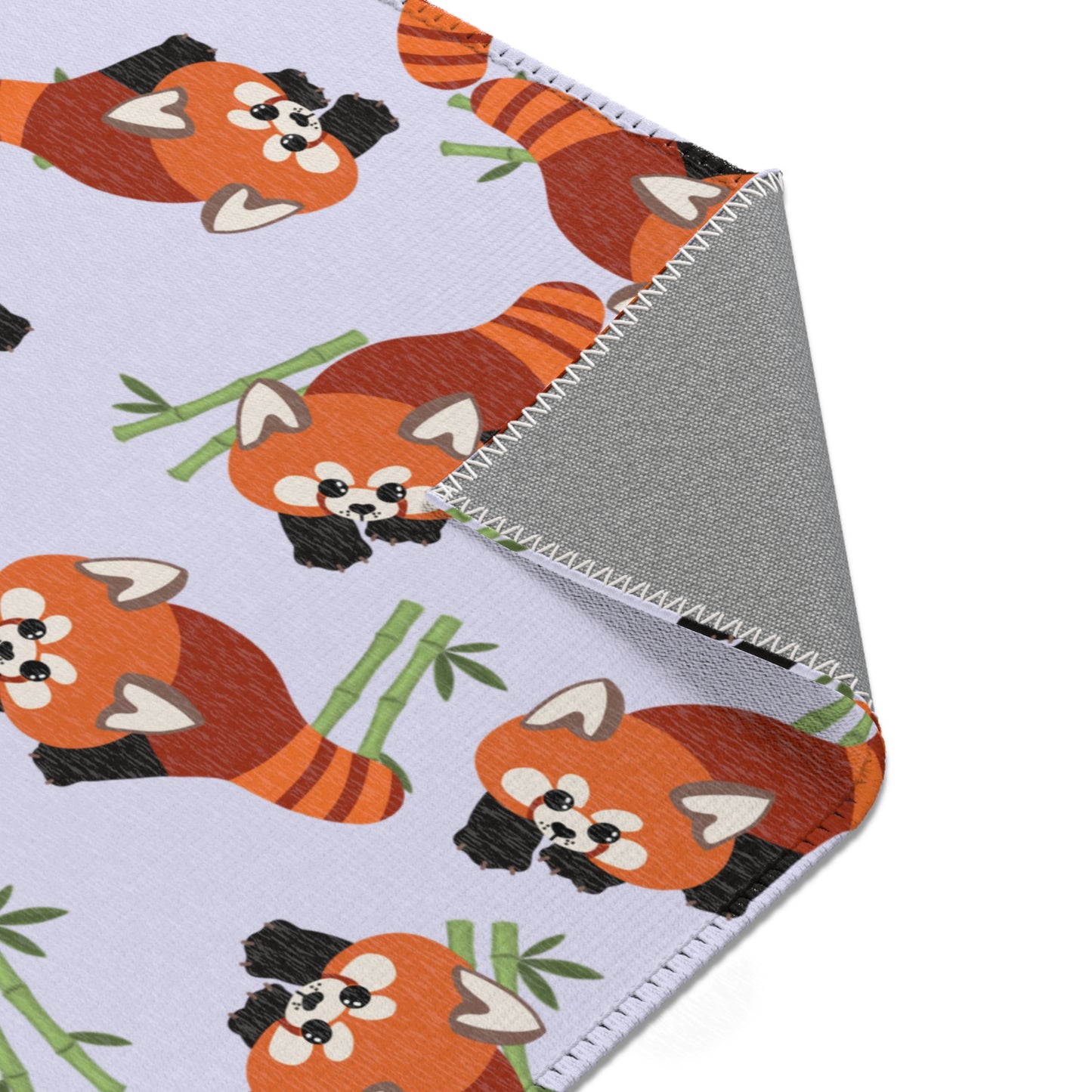Lavender Red Panda Rug