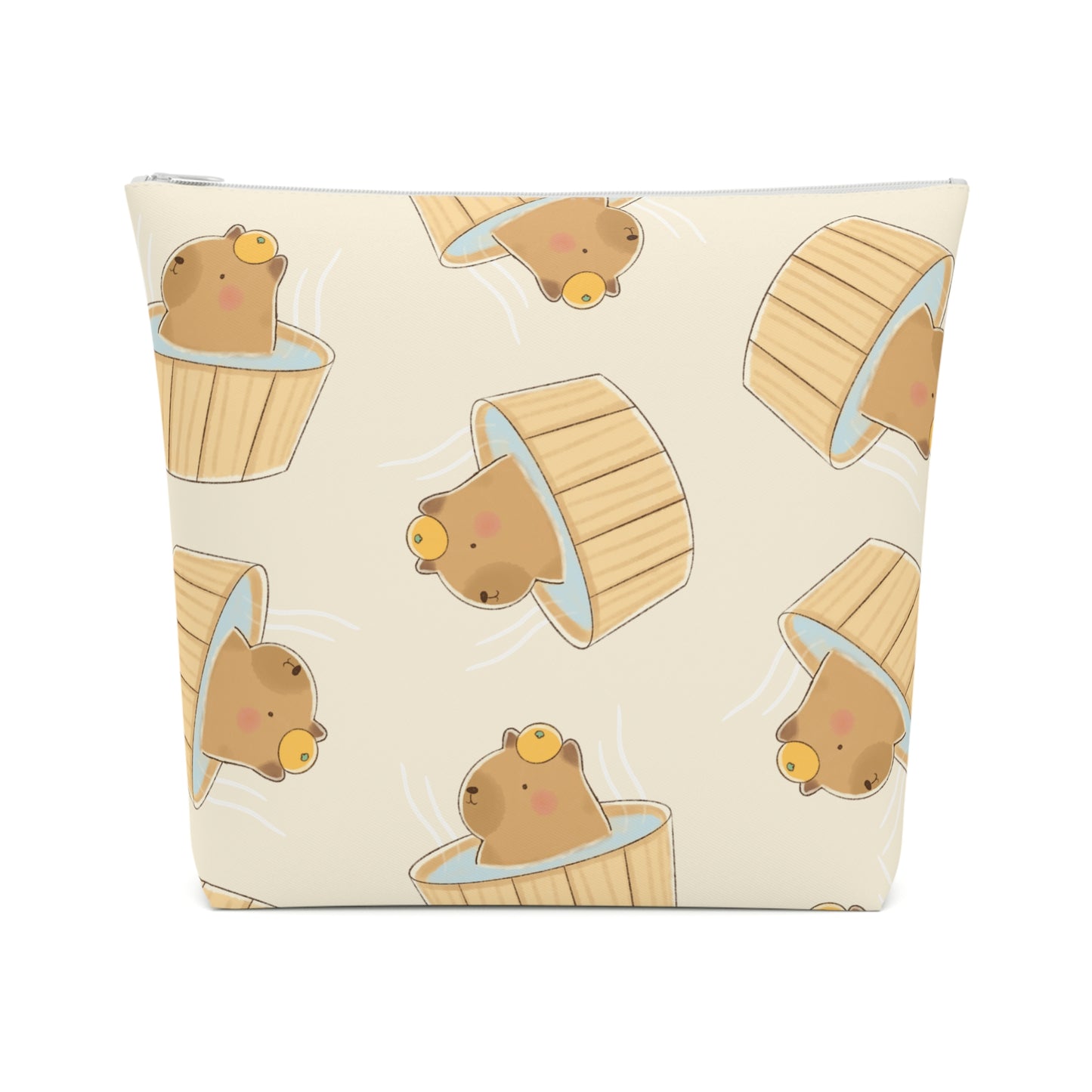 Capybara Bath Cosmetic Bag