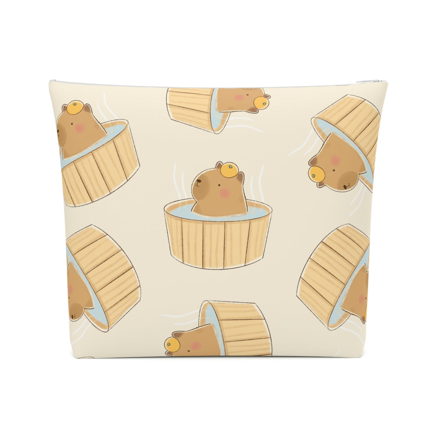 Capybara Bath Cosmetic Bag