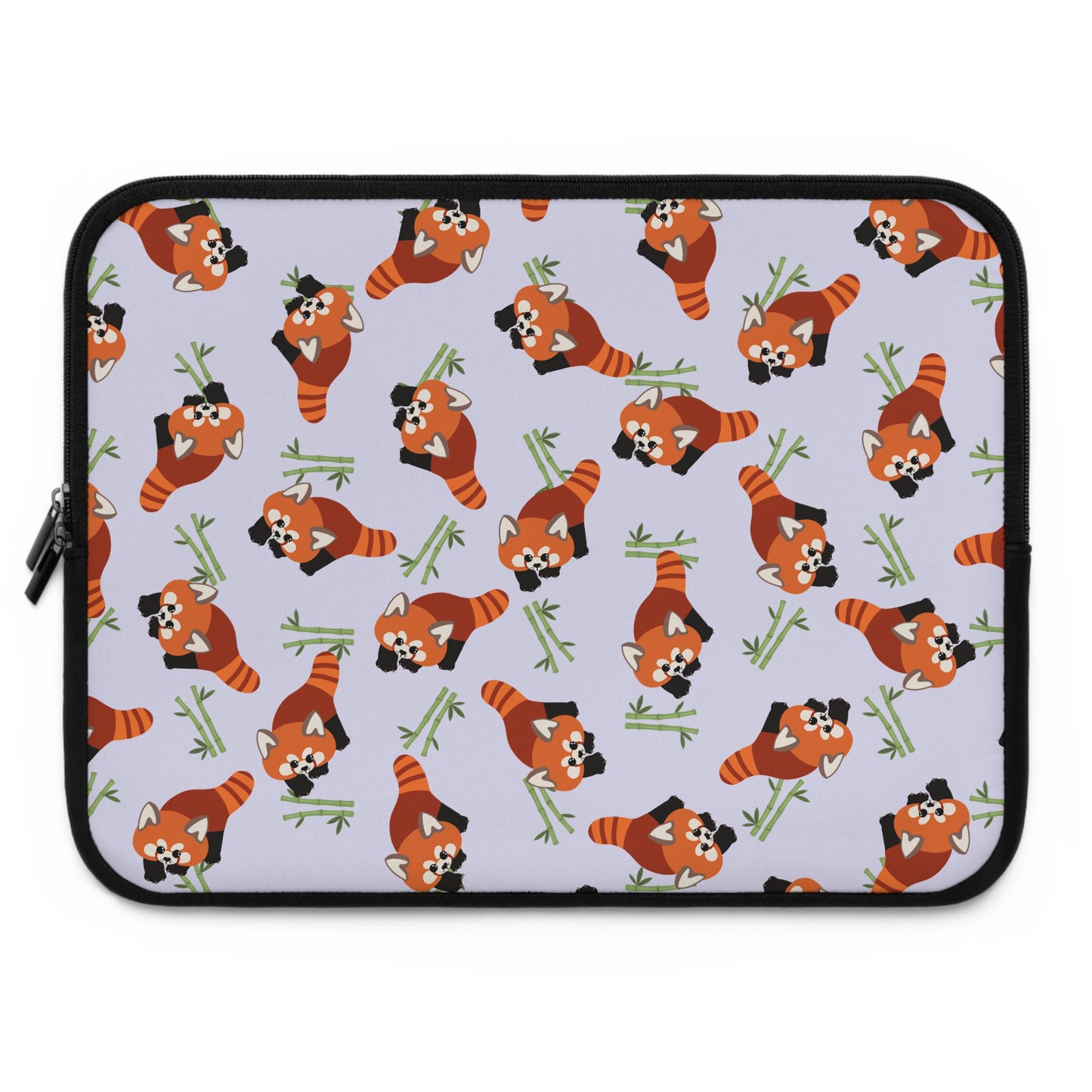 Lavender Red Panda Laptop Sleeve