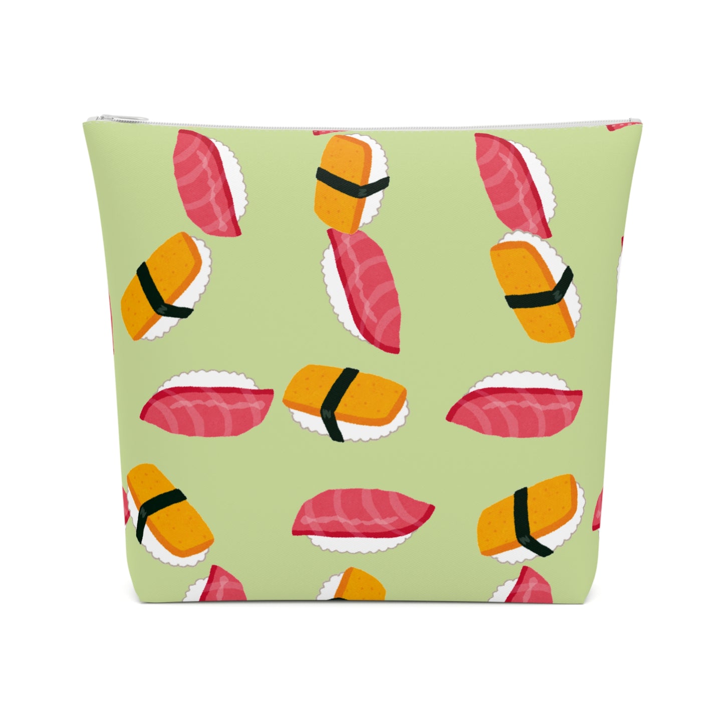 Matcha Green Sushi Cosmetic Bag