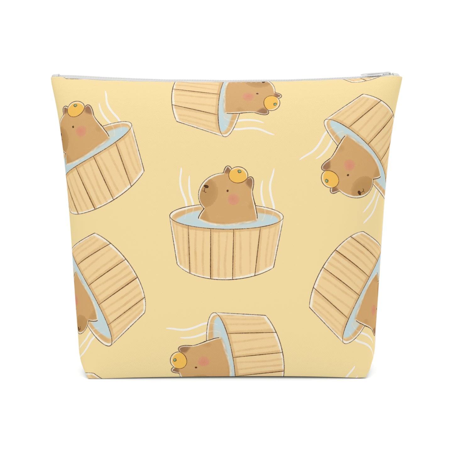 Butter Capybara Bath Cosmetic Bag