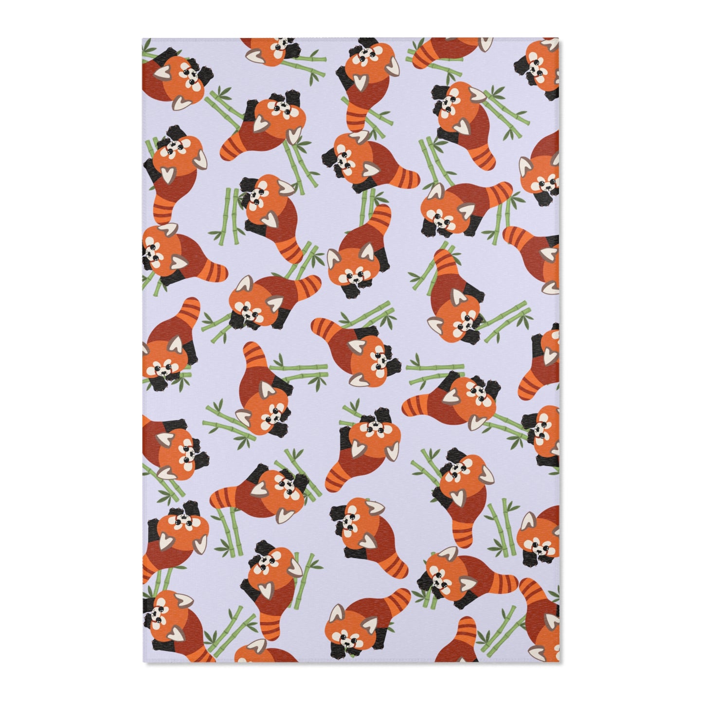 Lavender Red Panda Rug