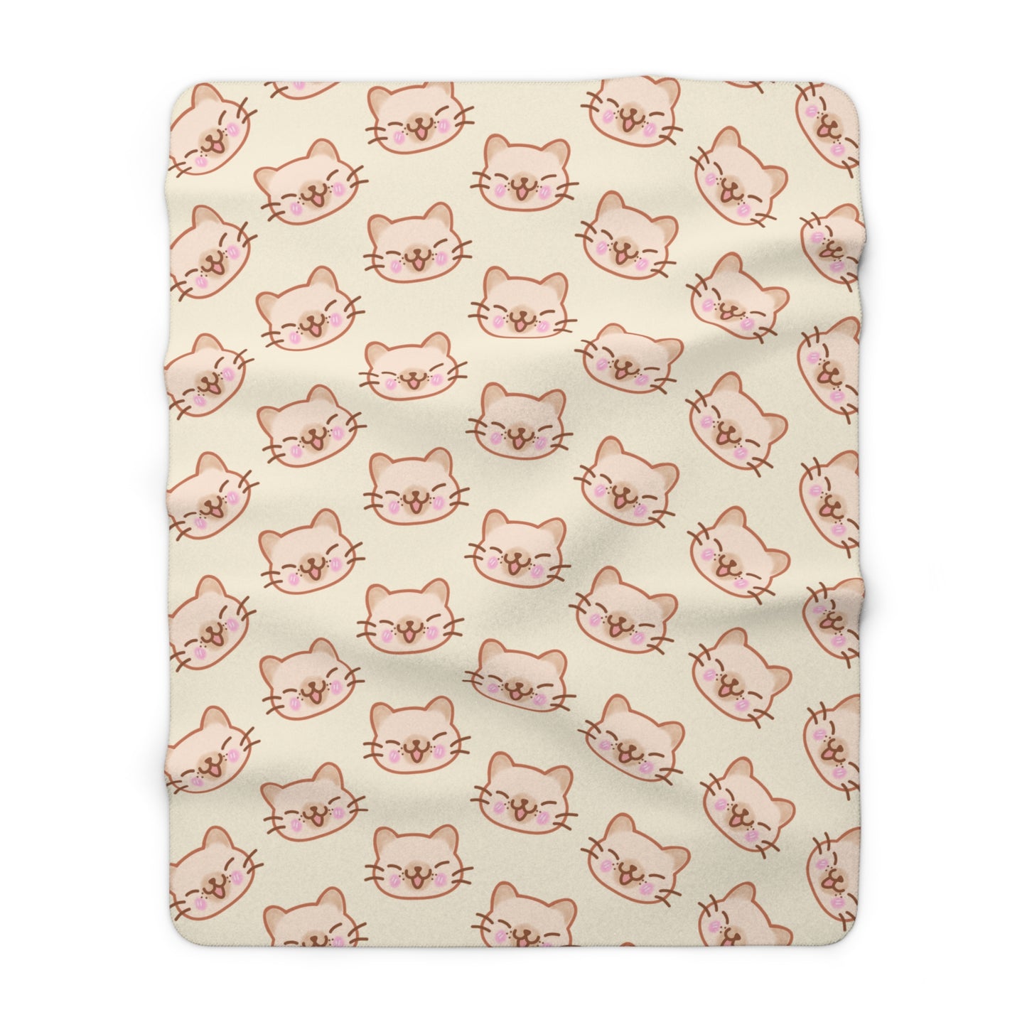 Kitty Kat Cozy Fleece Blanket