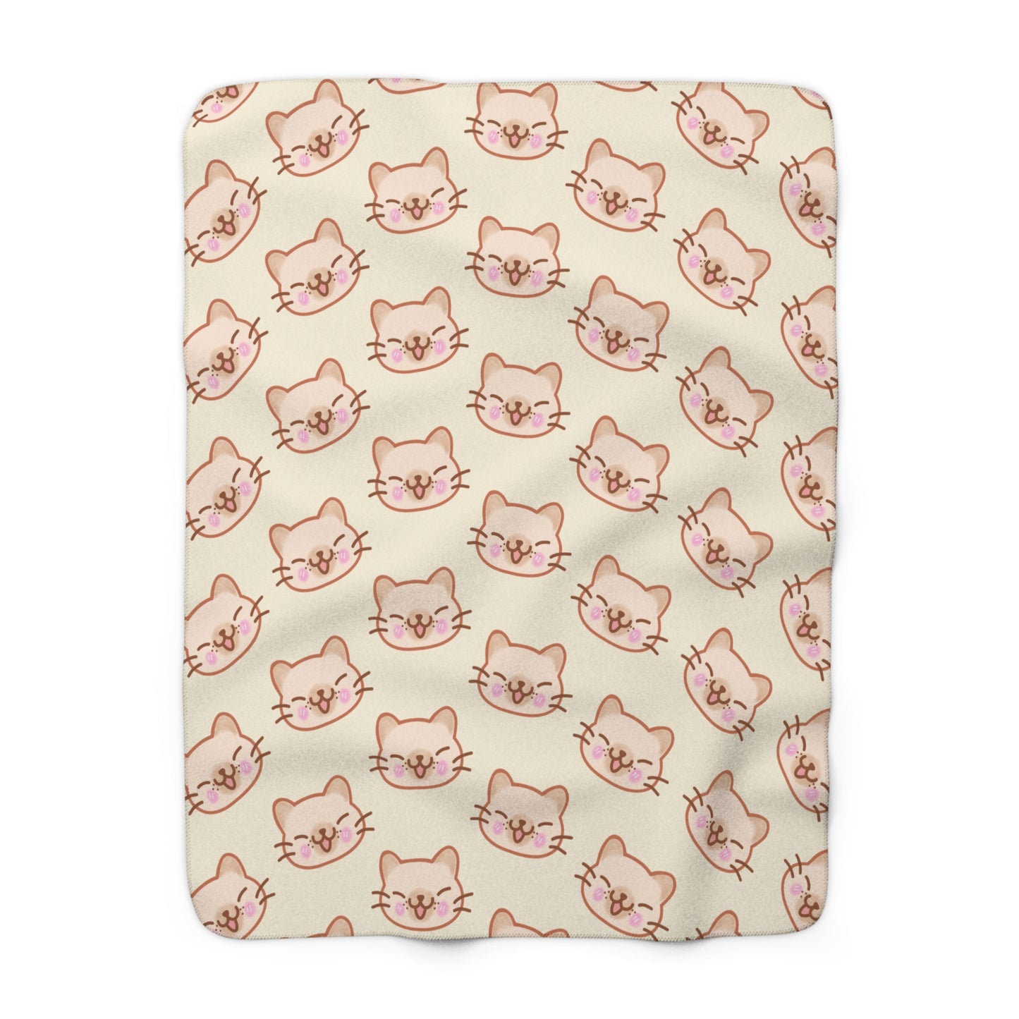 Kitty Kat Cozy Fleece Blanket