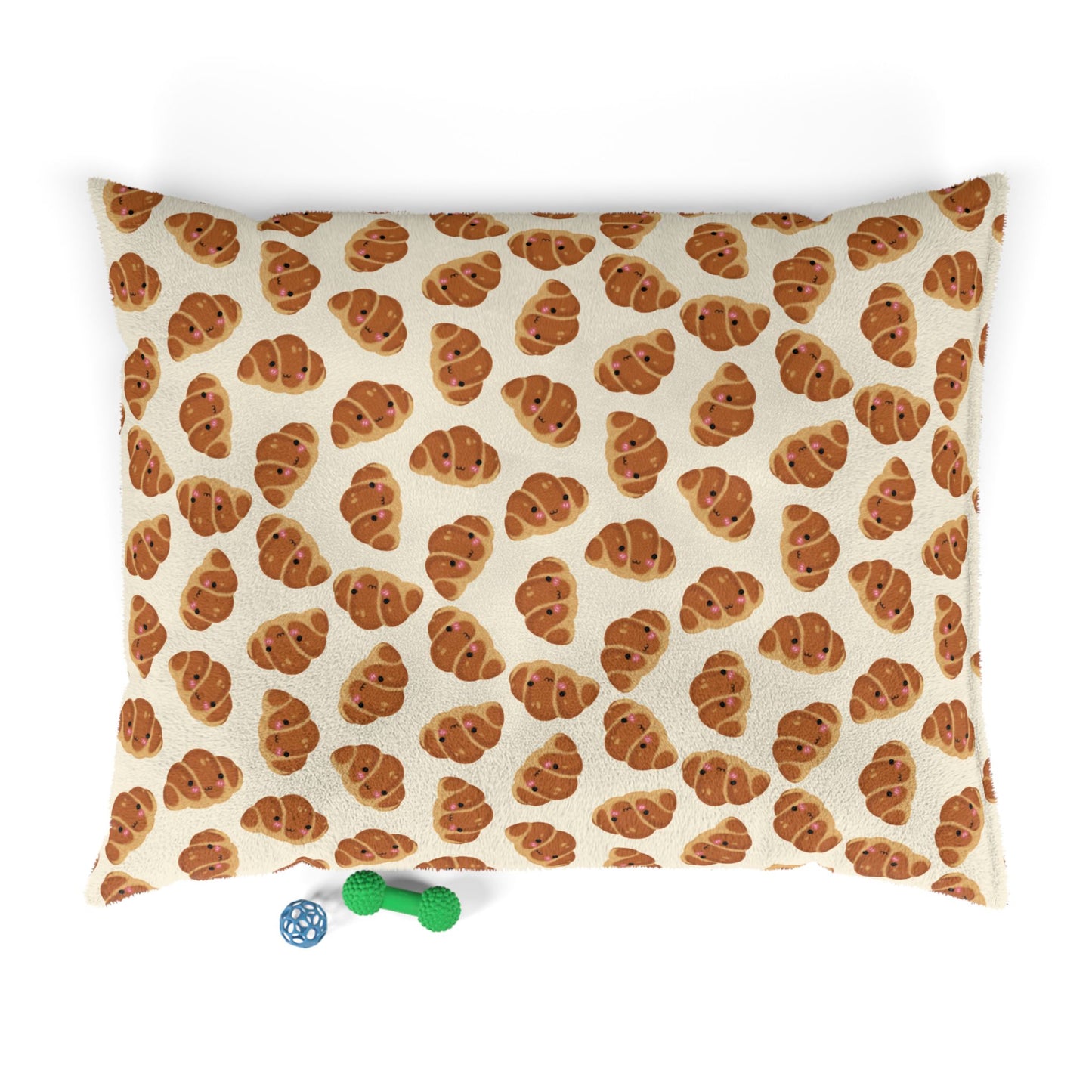 Blushing Croissant Pet Bed