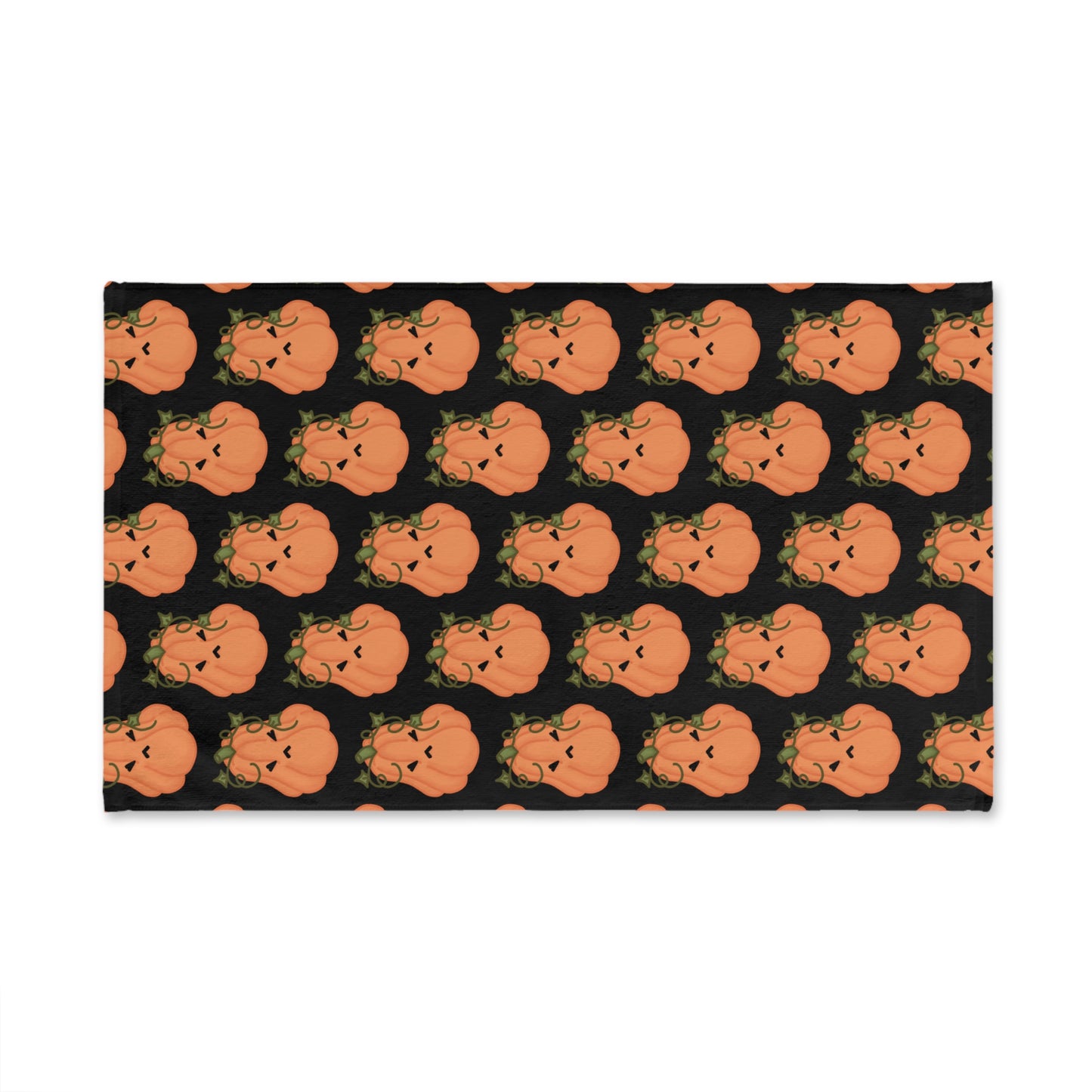 Angry Pumpkin Hand Towel