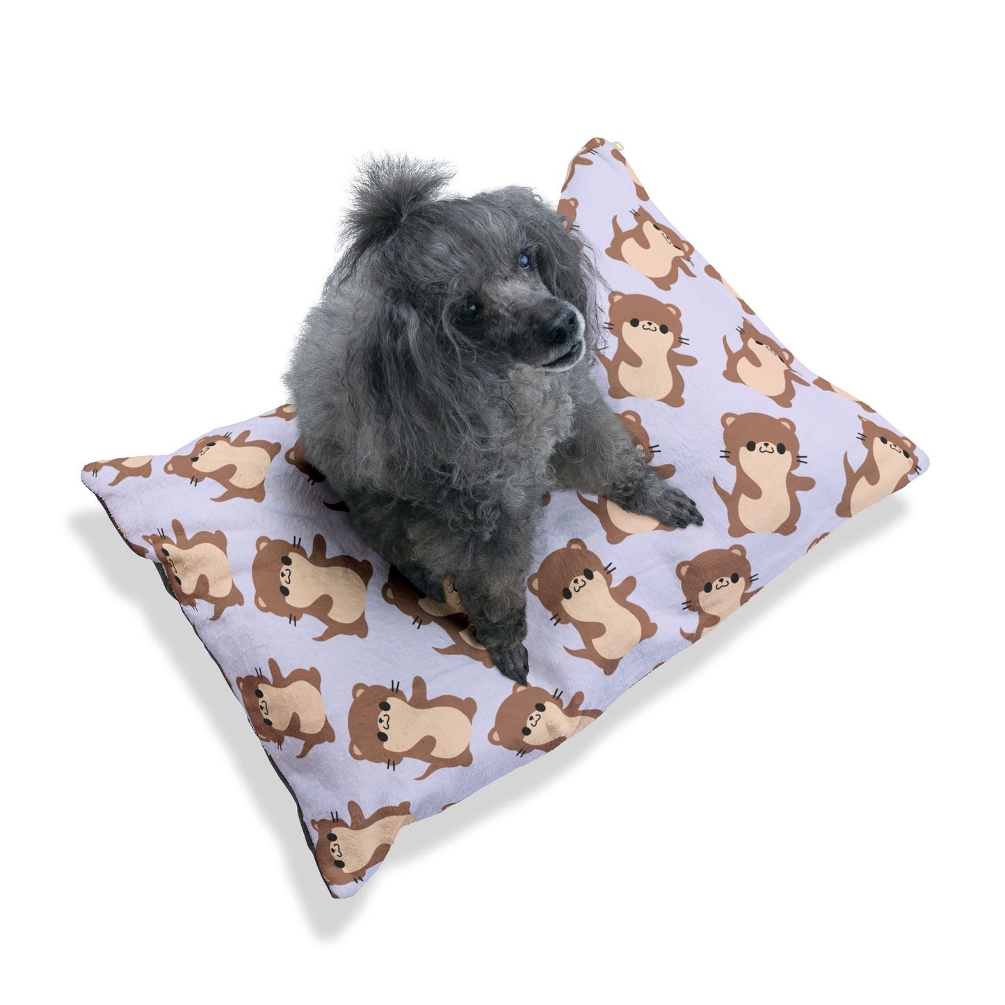 Lavender Otter Pet Bed