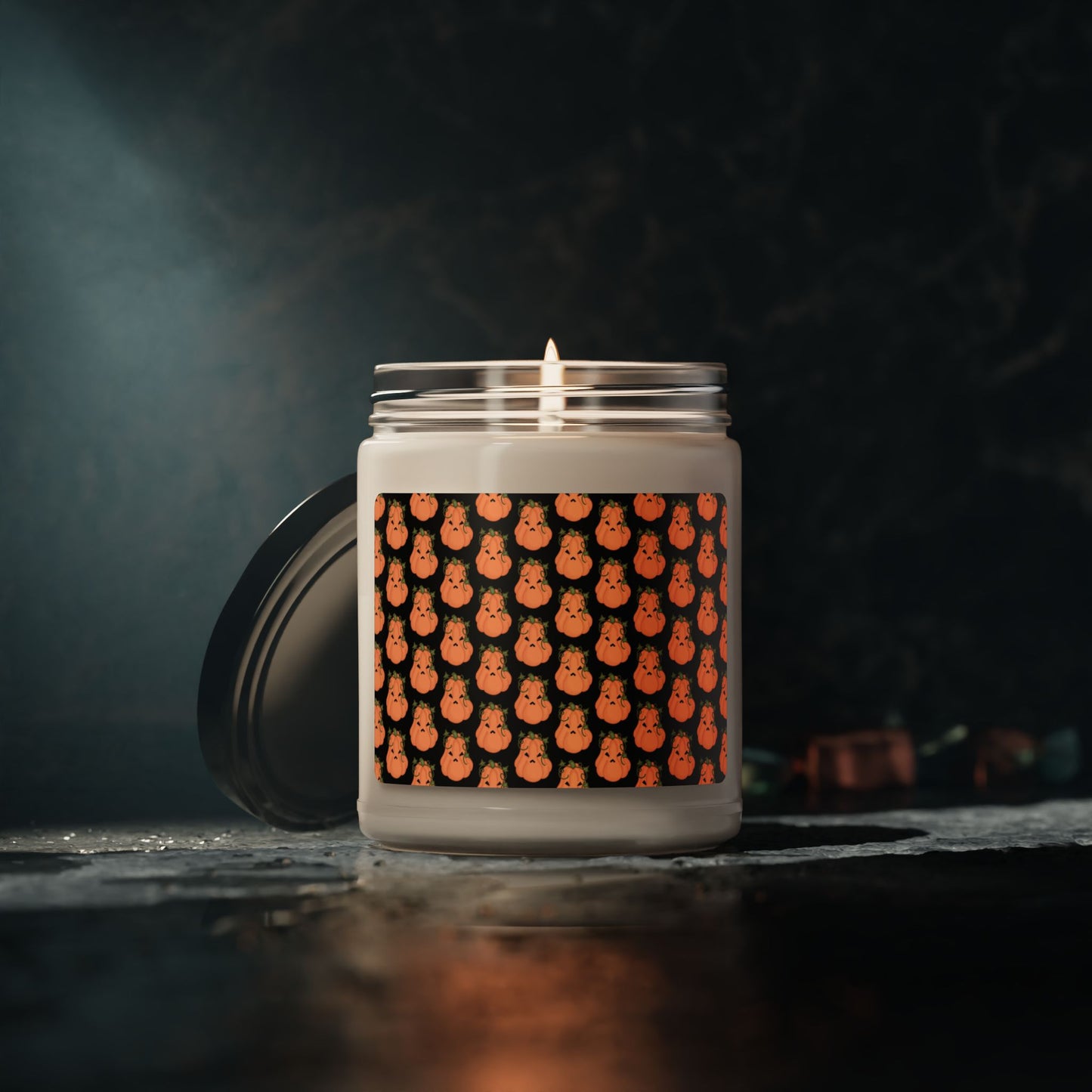 Angry Pumpkin Scented Soy Candle, 9oz