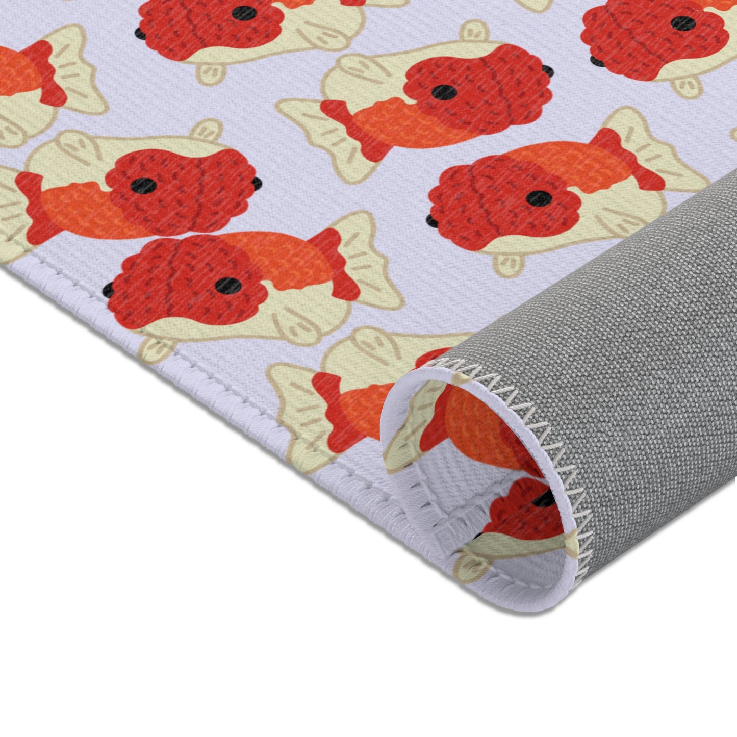 Lavender Chubby Goldfish Rug