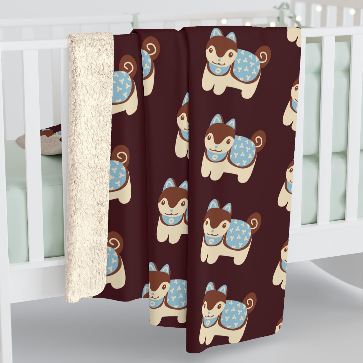 Inu Hariko Cozy Fleece Blanket
