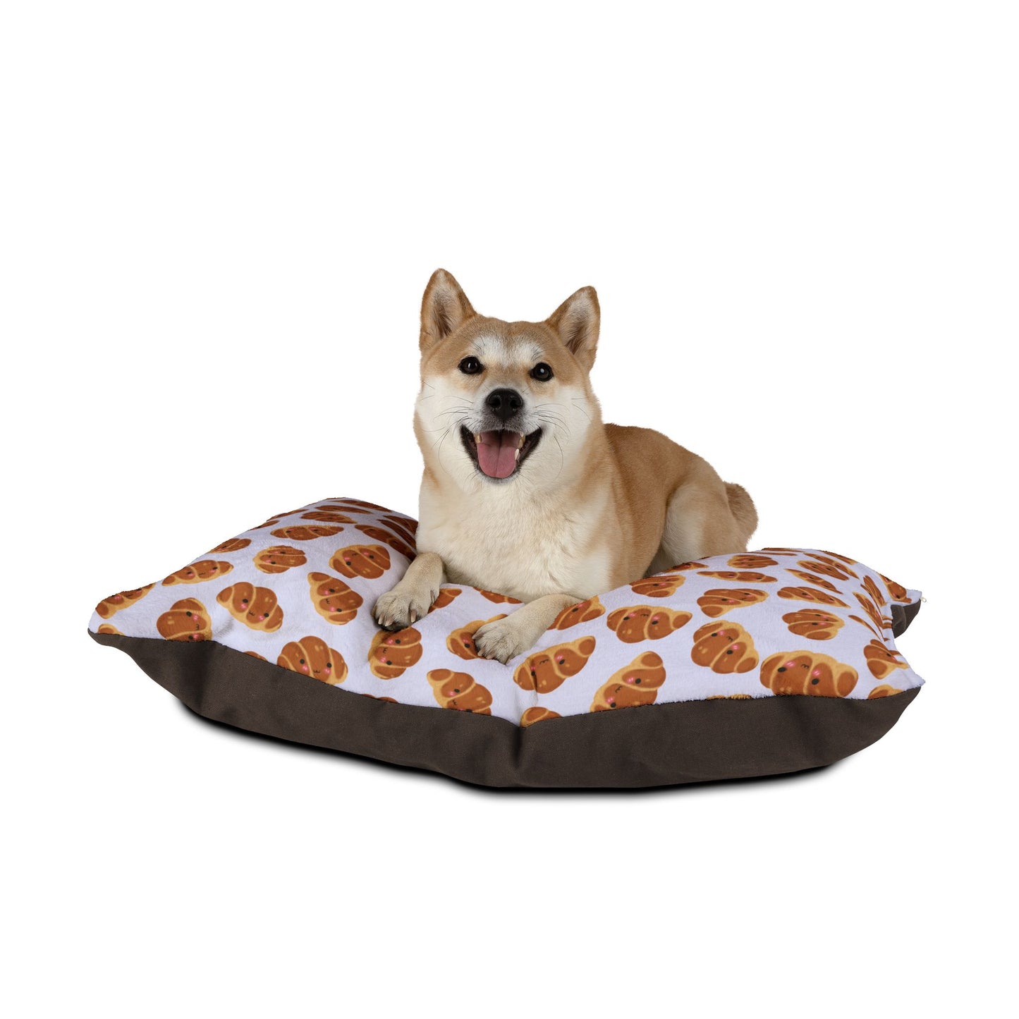 Lavender Blushing Croissant Pet Bed