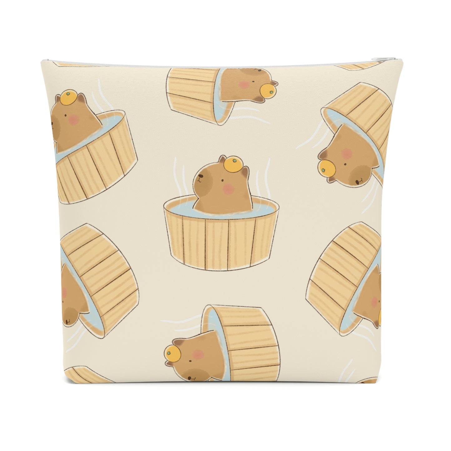 Capybara Bath Cosmetic Bag