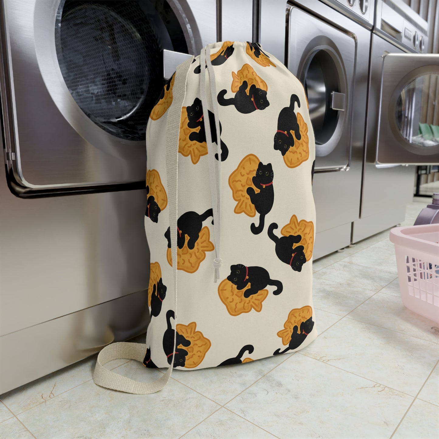 Taiyaki Drawstring Bag