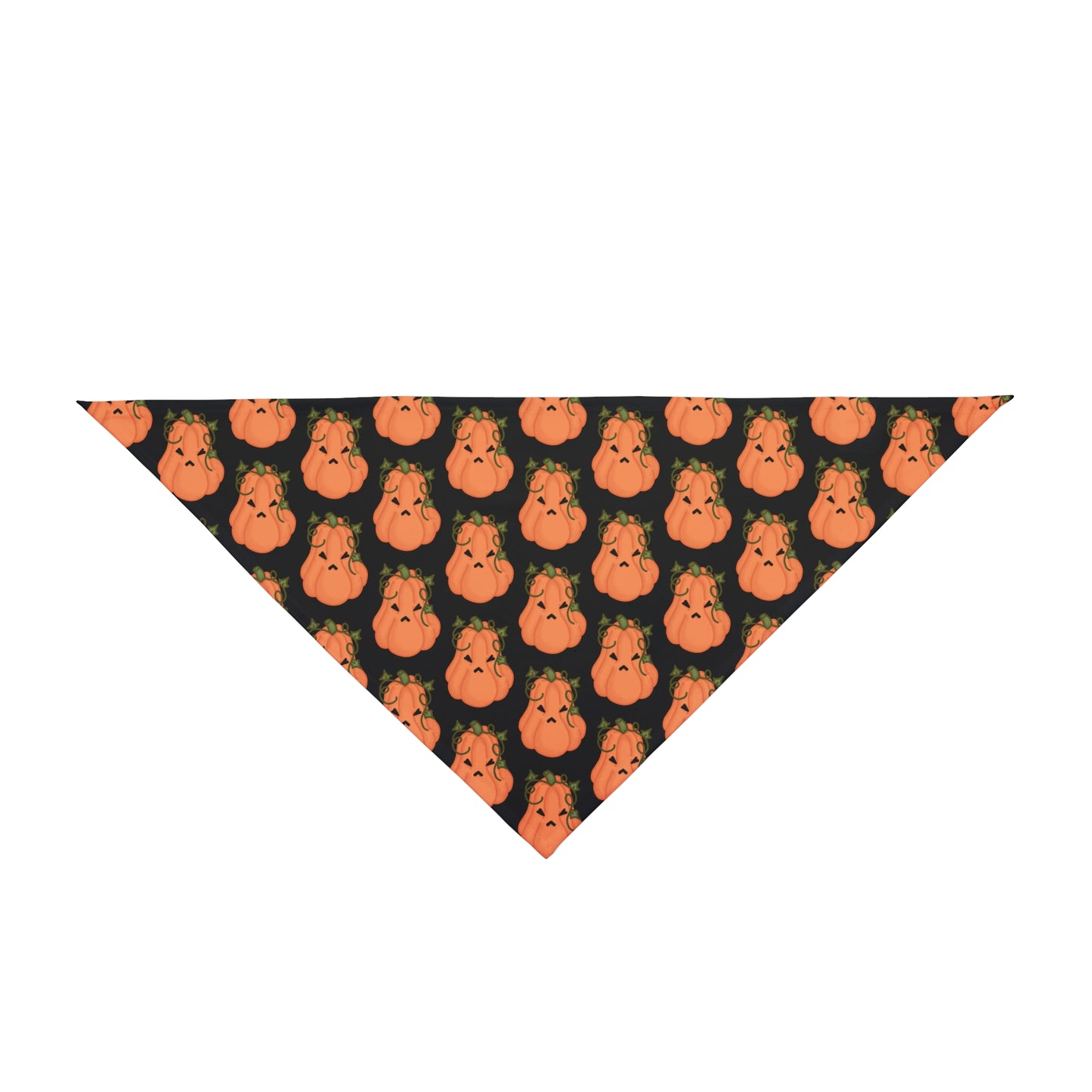Angry Pumpkin Pet Bandana