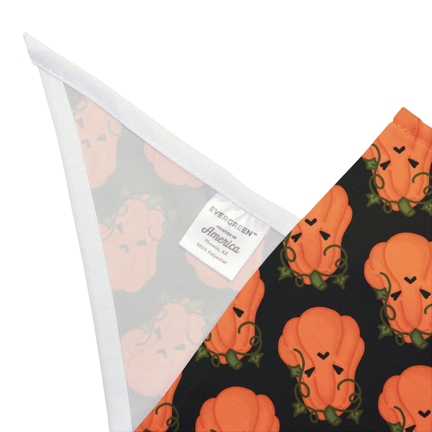 Angry Pumpkin Pet Bandana