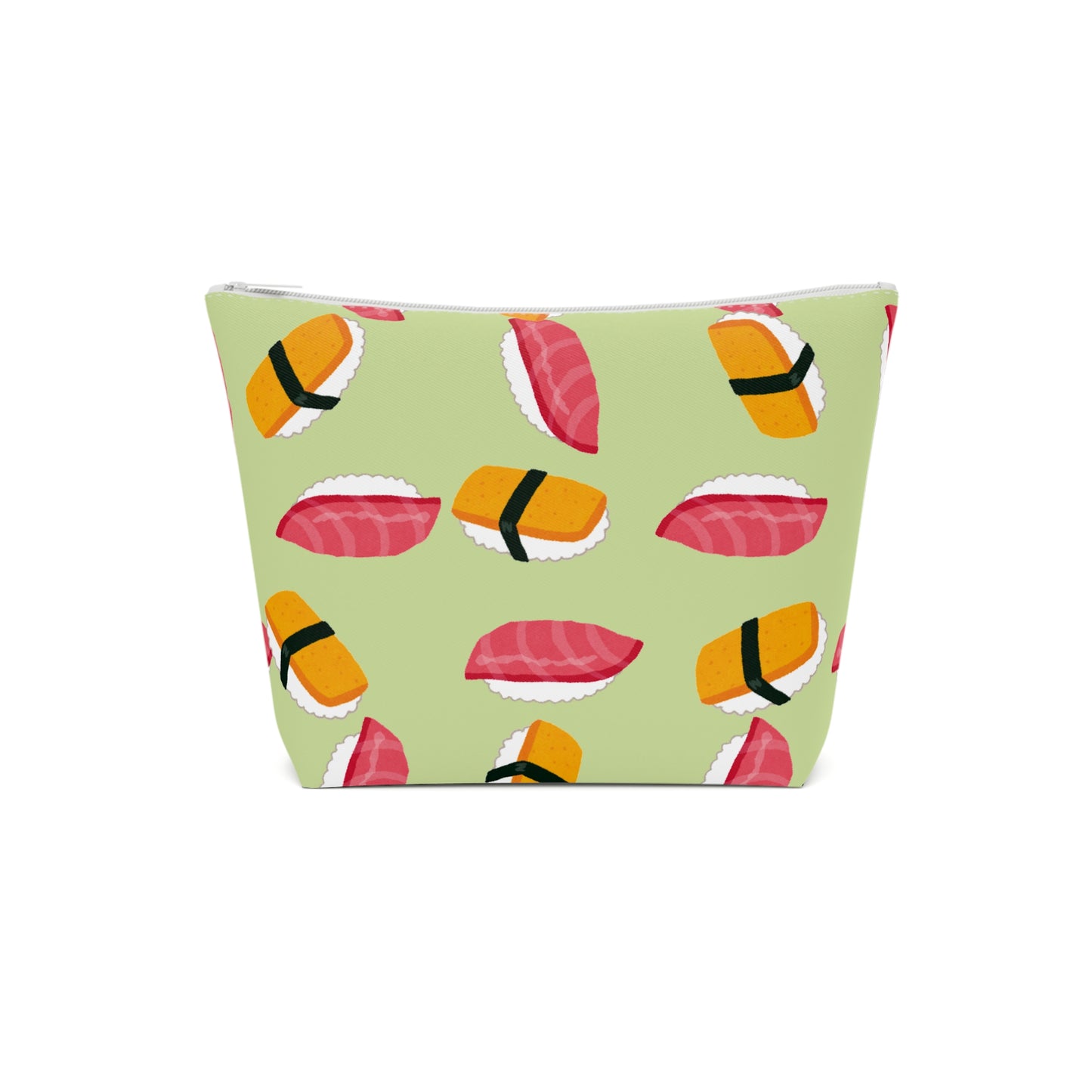 Matcha Green Sushi Cosmetic Bag