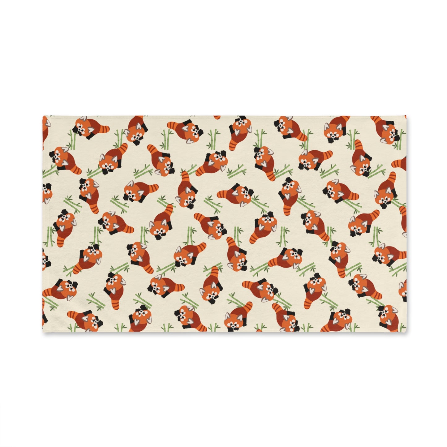Red Panda Hand Towel