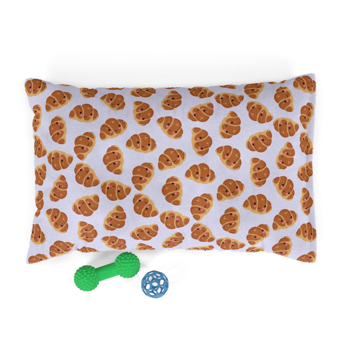 Lavender Blushing Croissant Pet Bed
