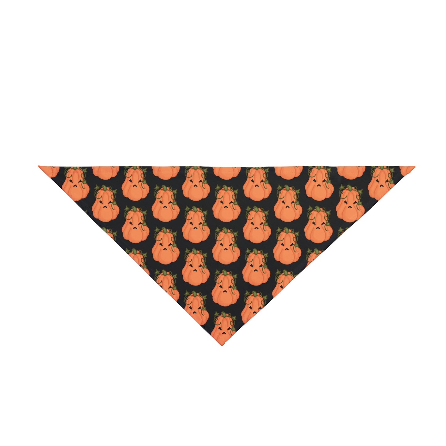 Angry Pumpkin Pet Bandana