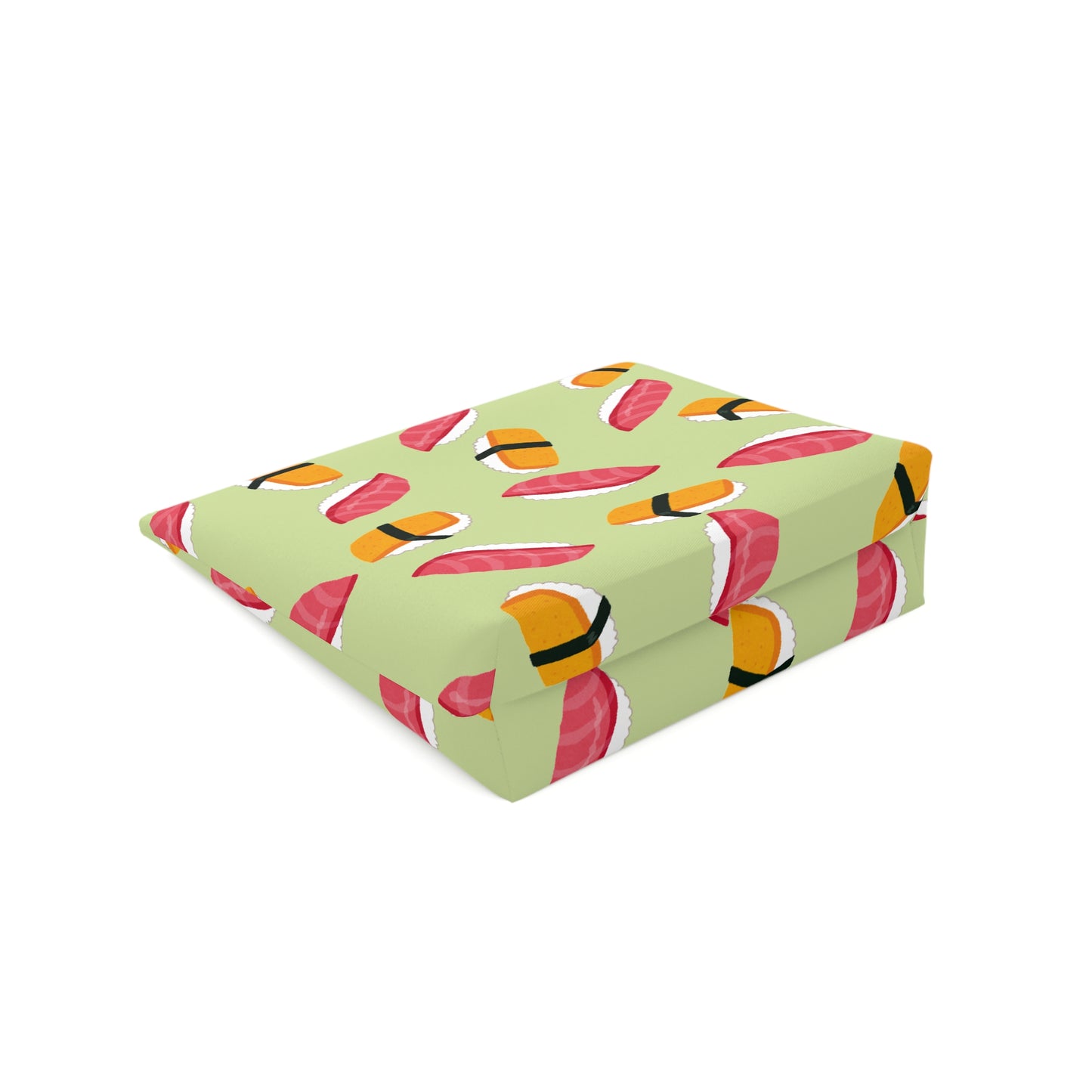 Matcha Green Sushi Cosmetic Bag