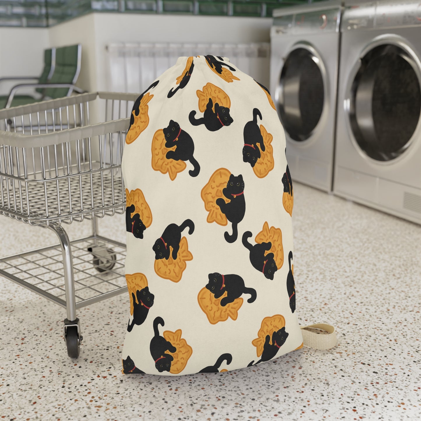 Taiyaki Drawstring Bag