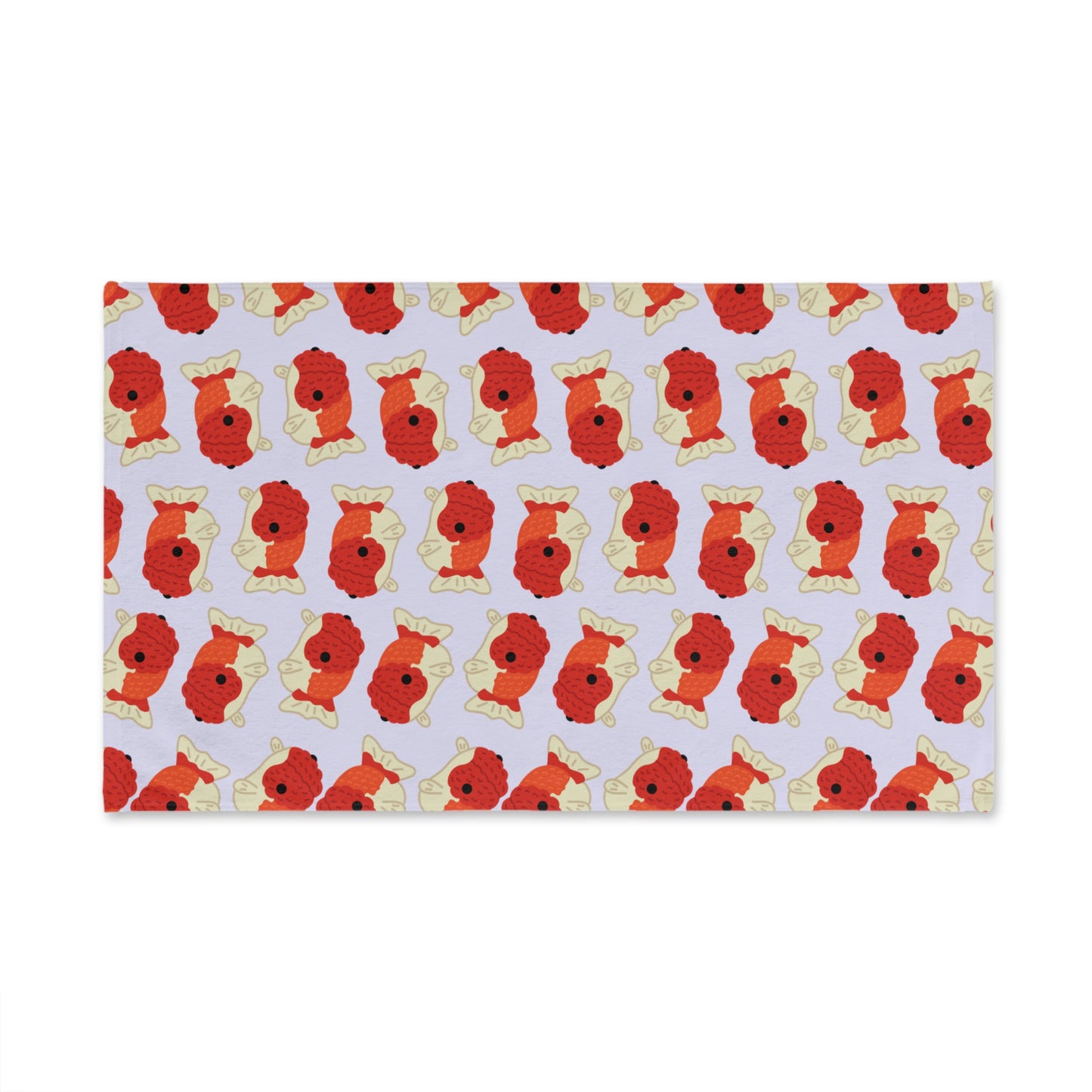 Lavender Chubby Goldfish Hand Towel