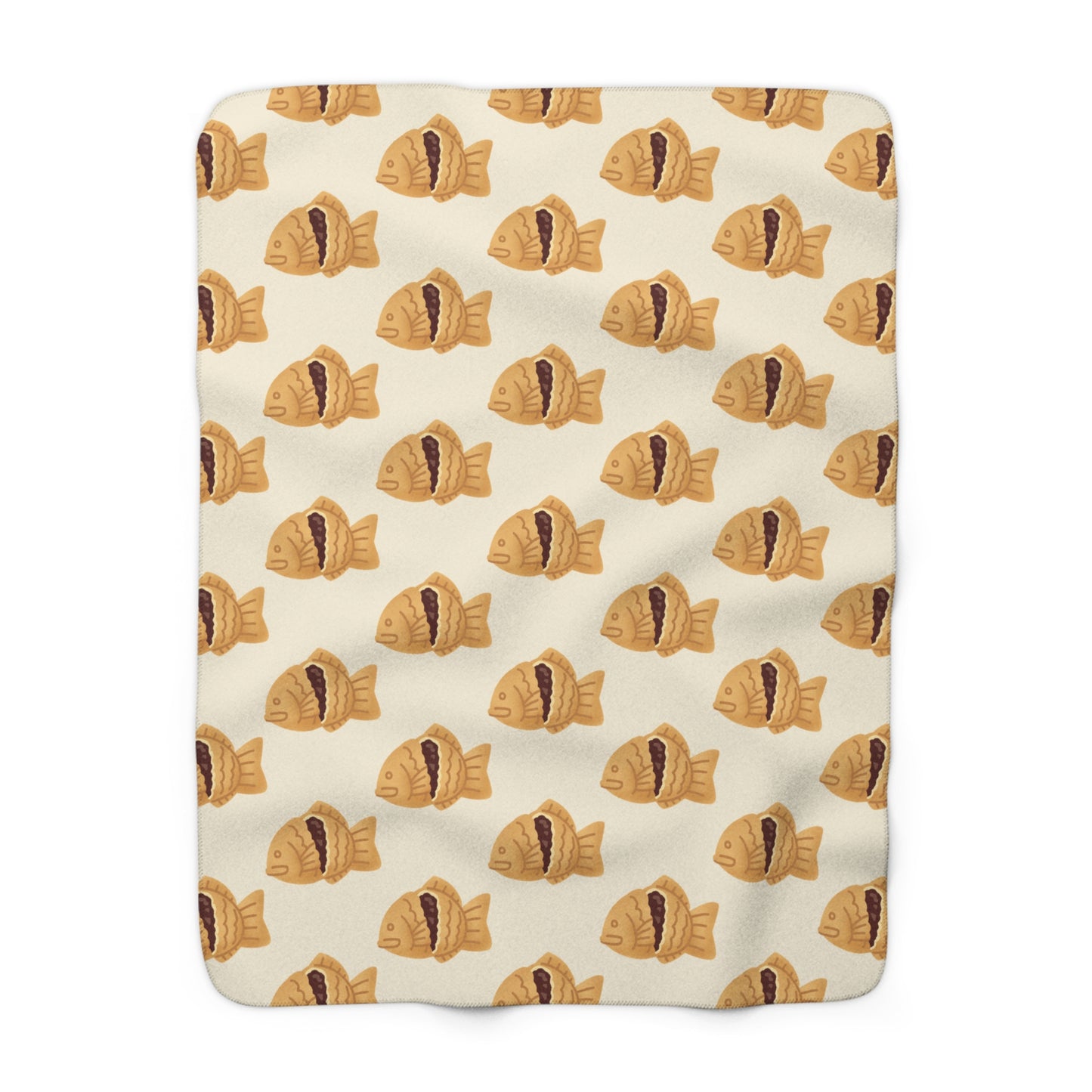 Taiyaki Cozy Fleece Blanket