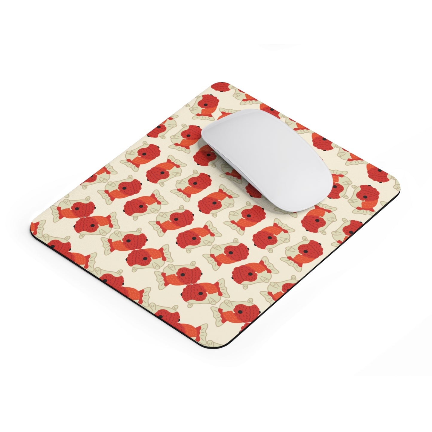 Chubby Goldfish Mouse Pad