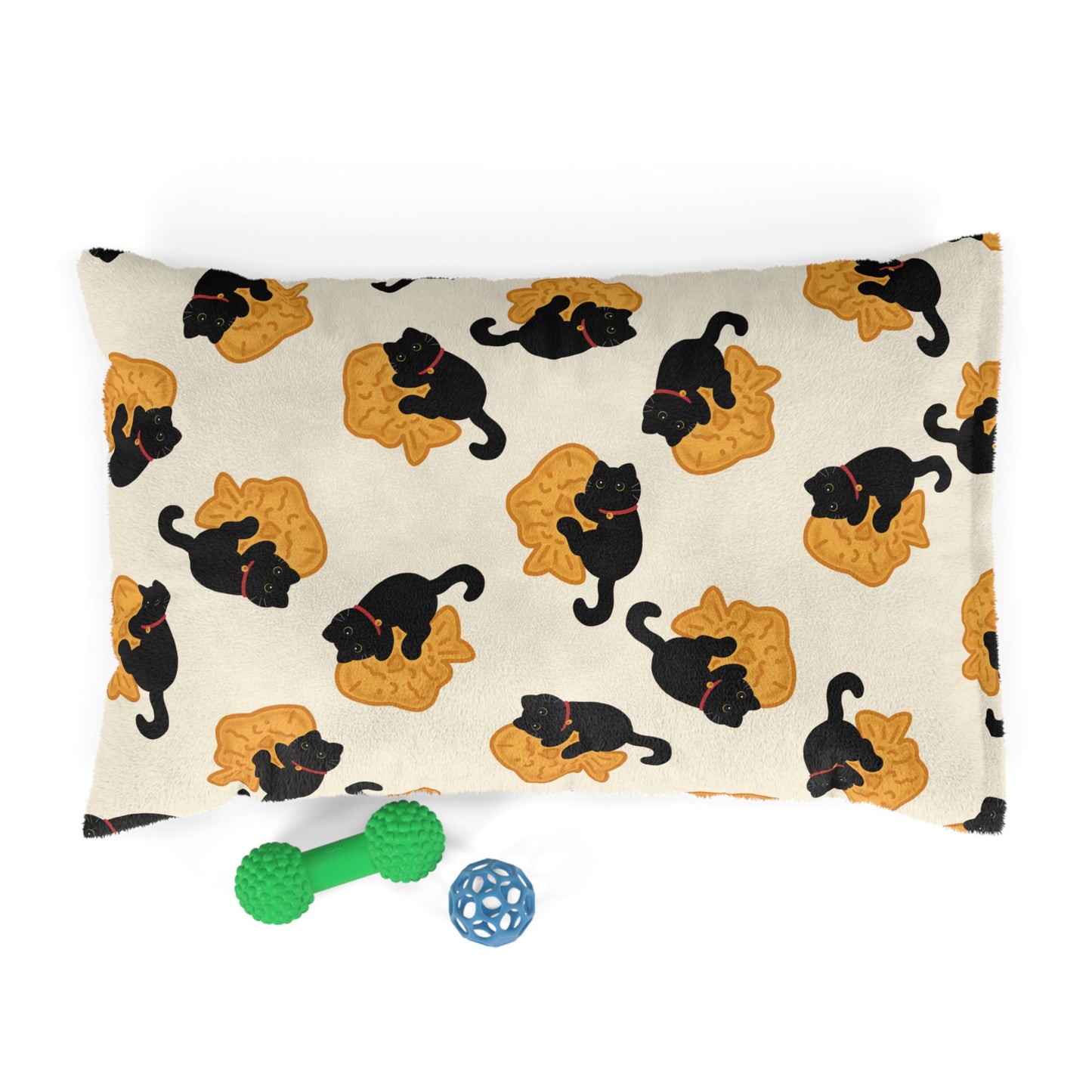 Black Cat Taiyaki Pet Bed