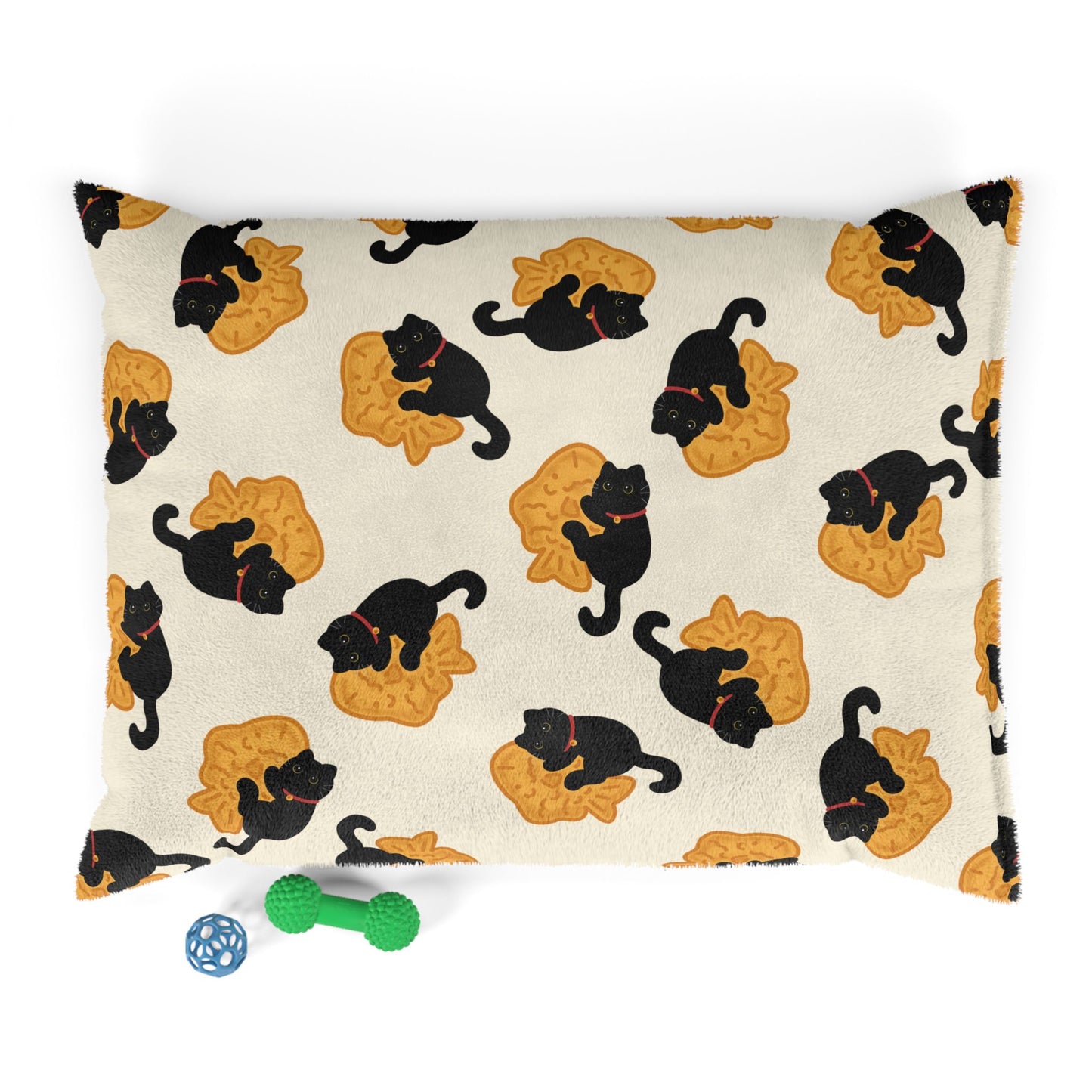 Black Cat Taiyaki Pet Bed