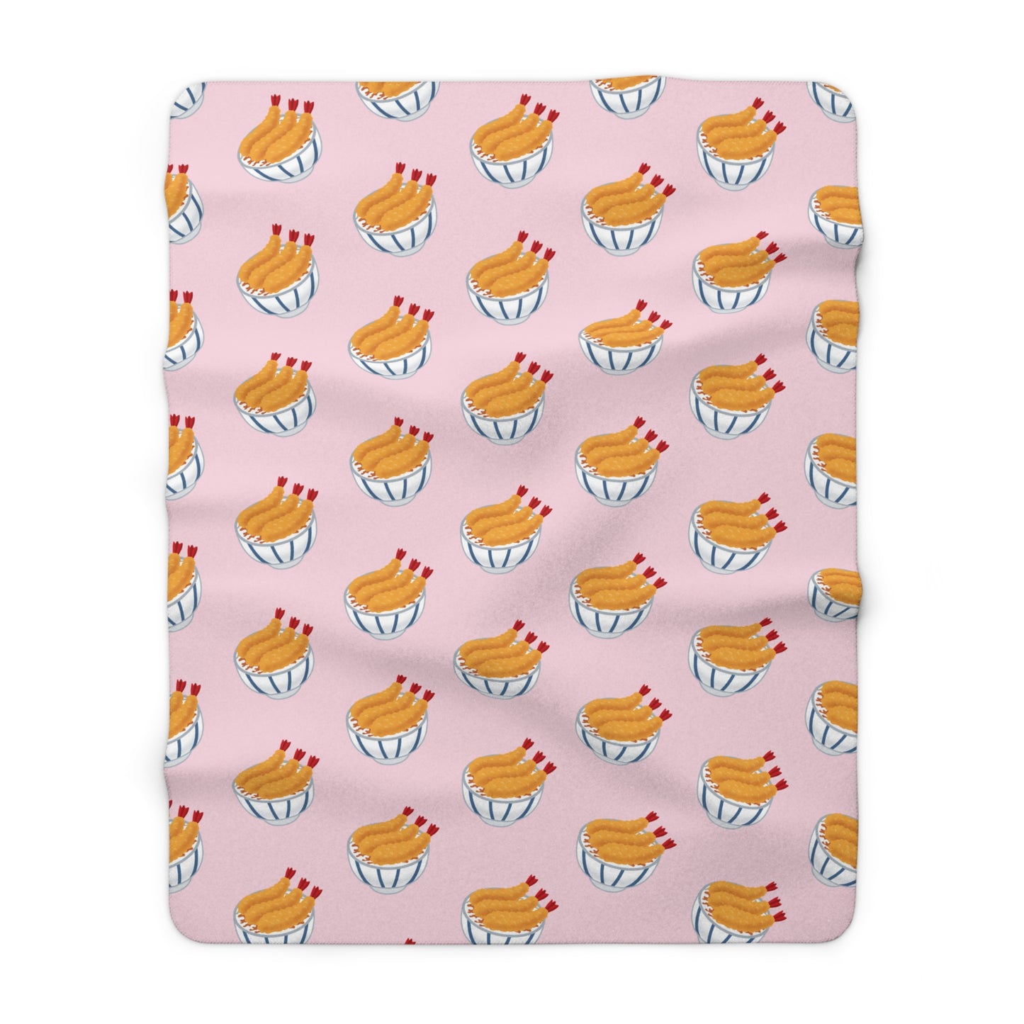 Baby Pink Tempura Cozy Fleece Blanket