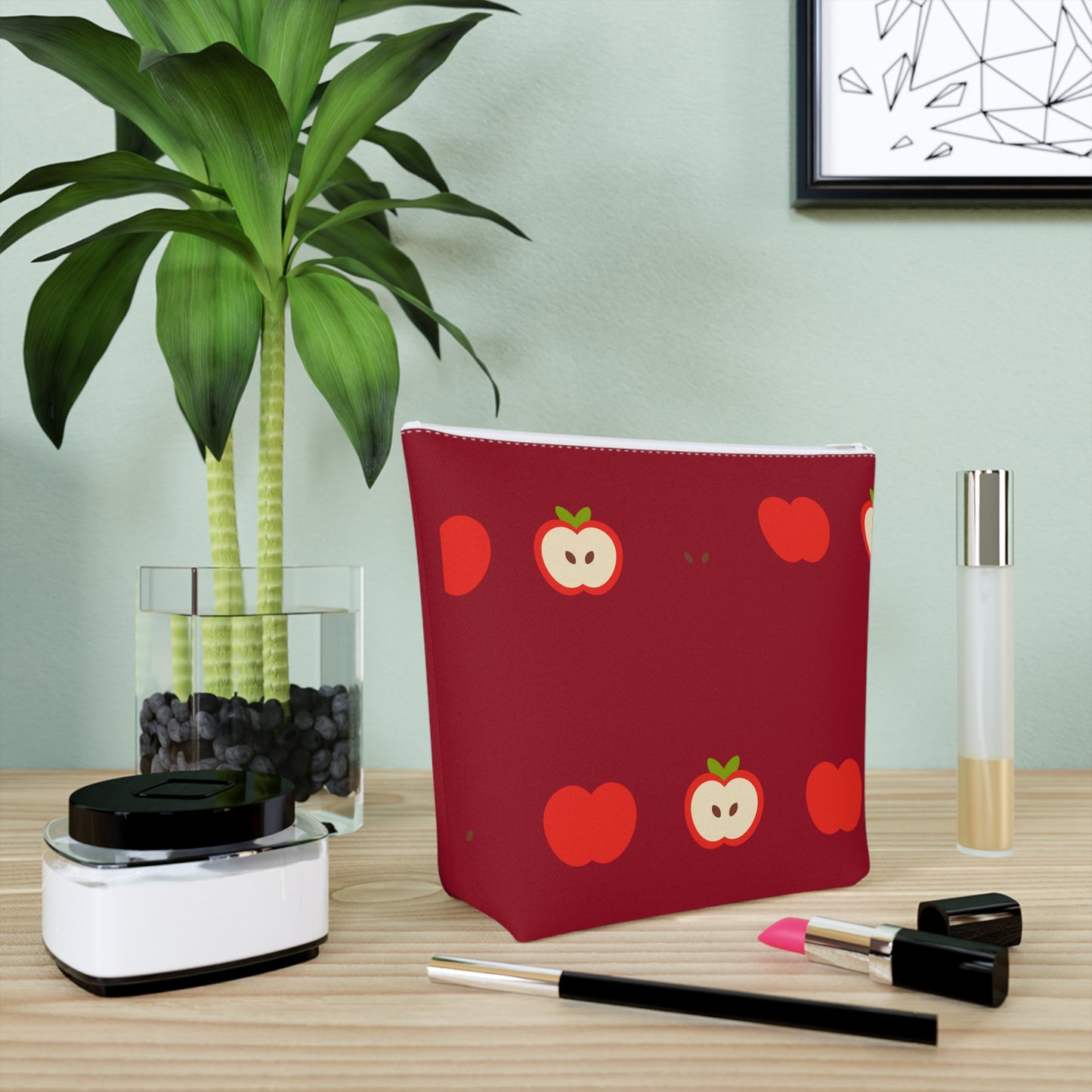 Red Apple Cosmetic Bag