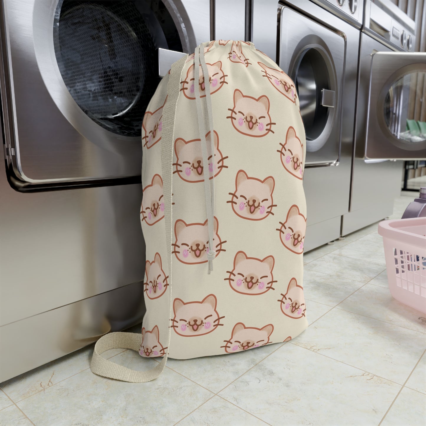 Kitty Kat Drawstring Bag