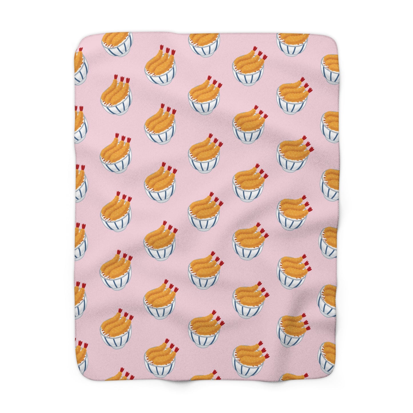 Baby Pink Tempura Cozy Fleece Blanket