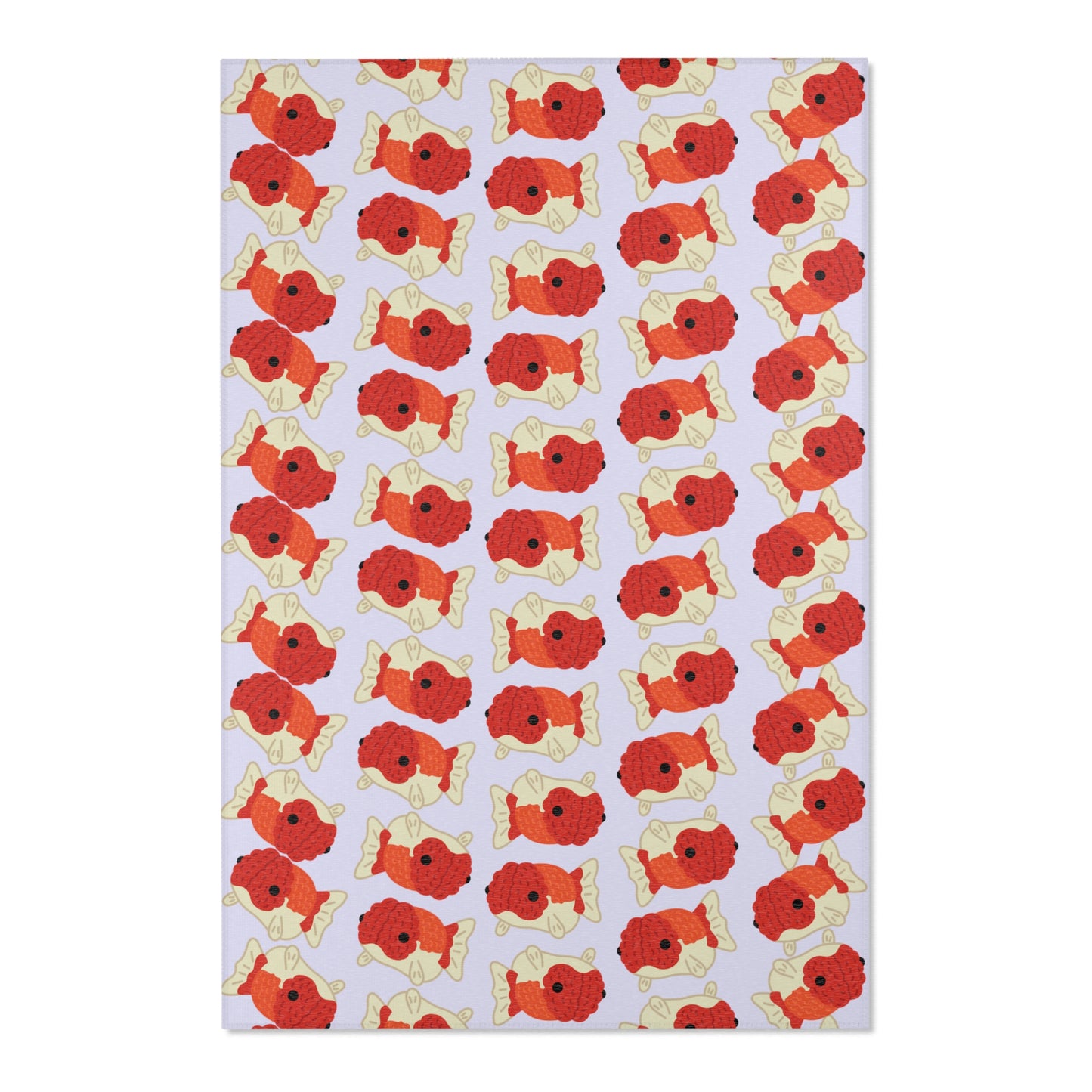Lavender Chubby Goldfish Rug