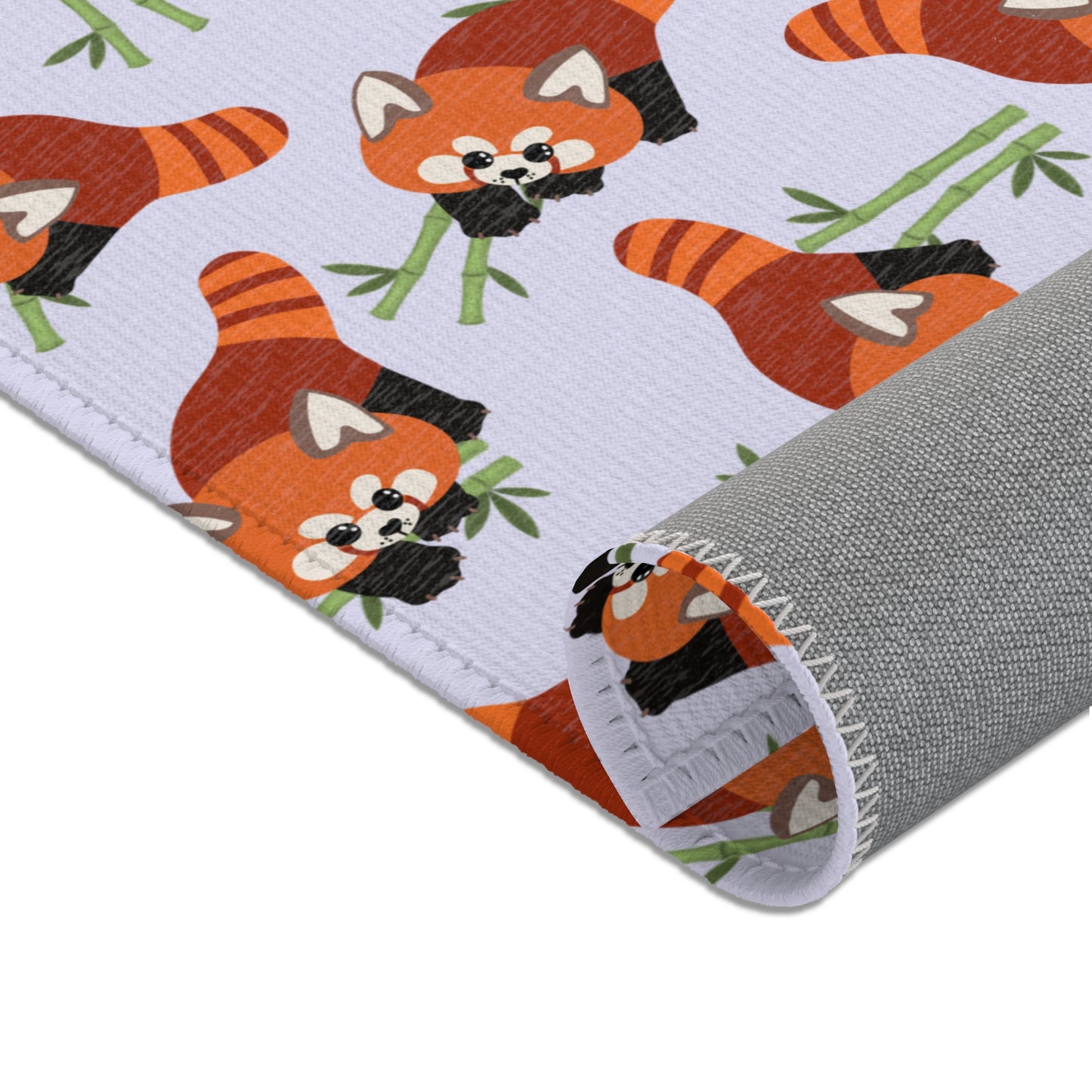 Lavender Red Panda Rug