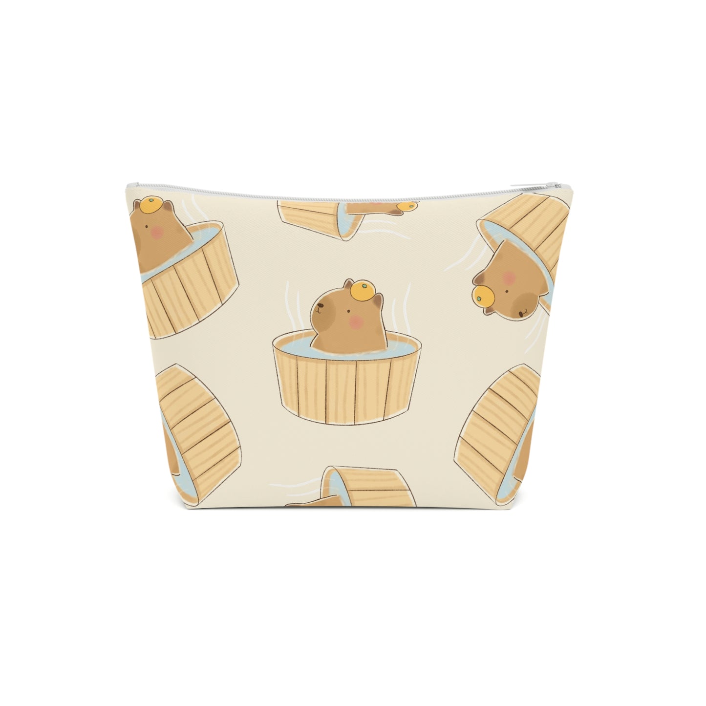 Capybara Bath Cosmetic Bag