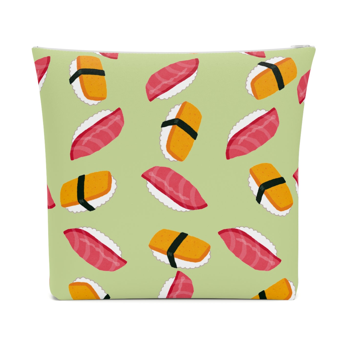 Matcha Green Sushi Cosmetic Bag