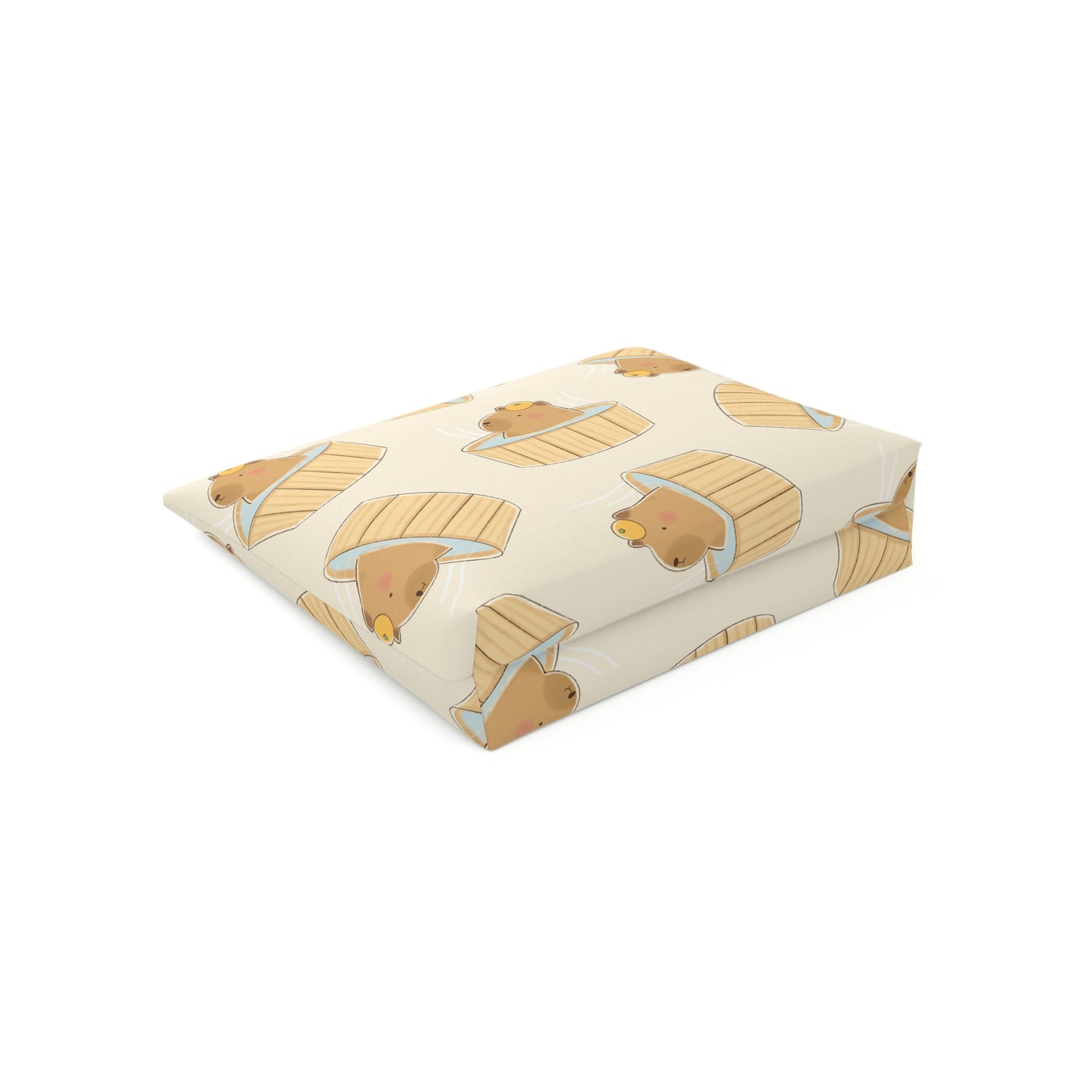 Capybara Bath Cosmetic Bag