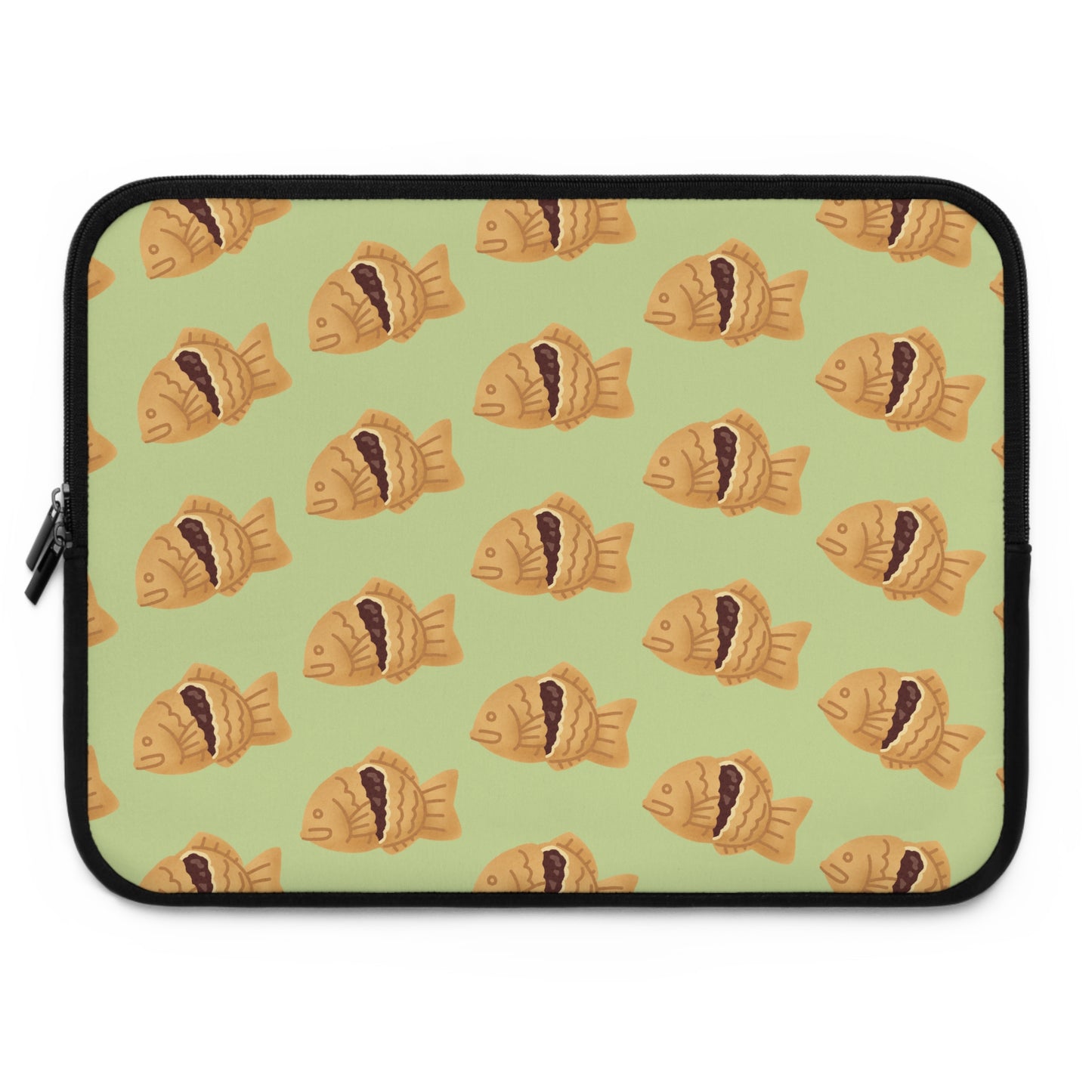 Matcha Green Taiyaki Laptop Sleeve