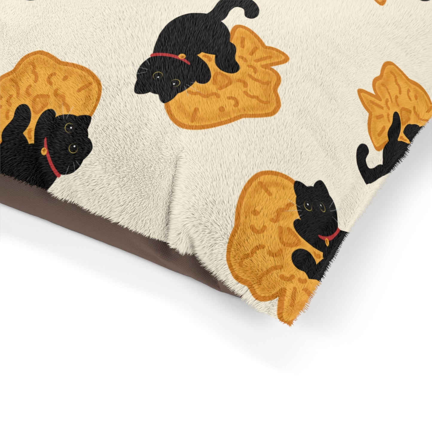 Black Cat Taiyaki Pet Bed