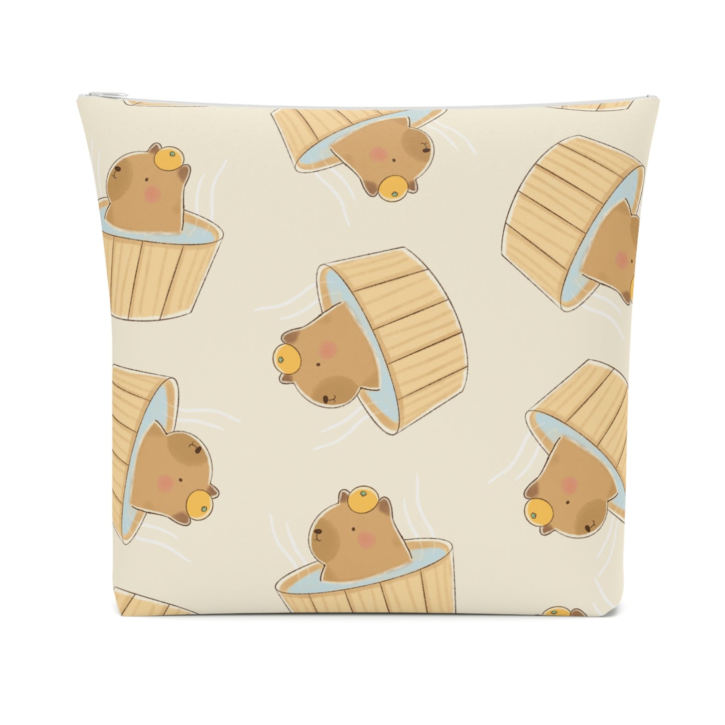 Capybara Bath Cosmetic Bag