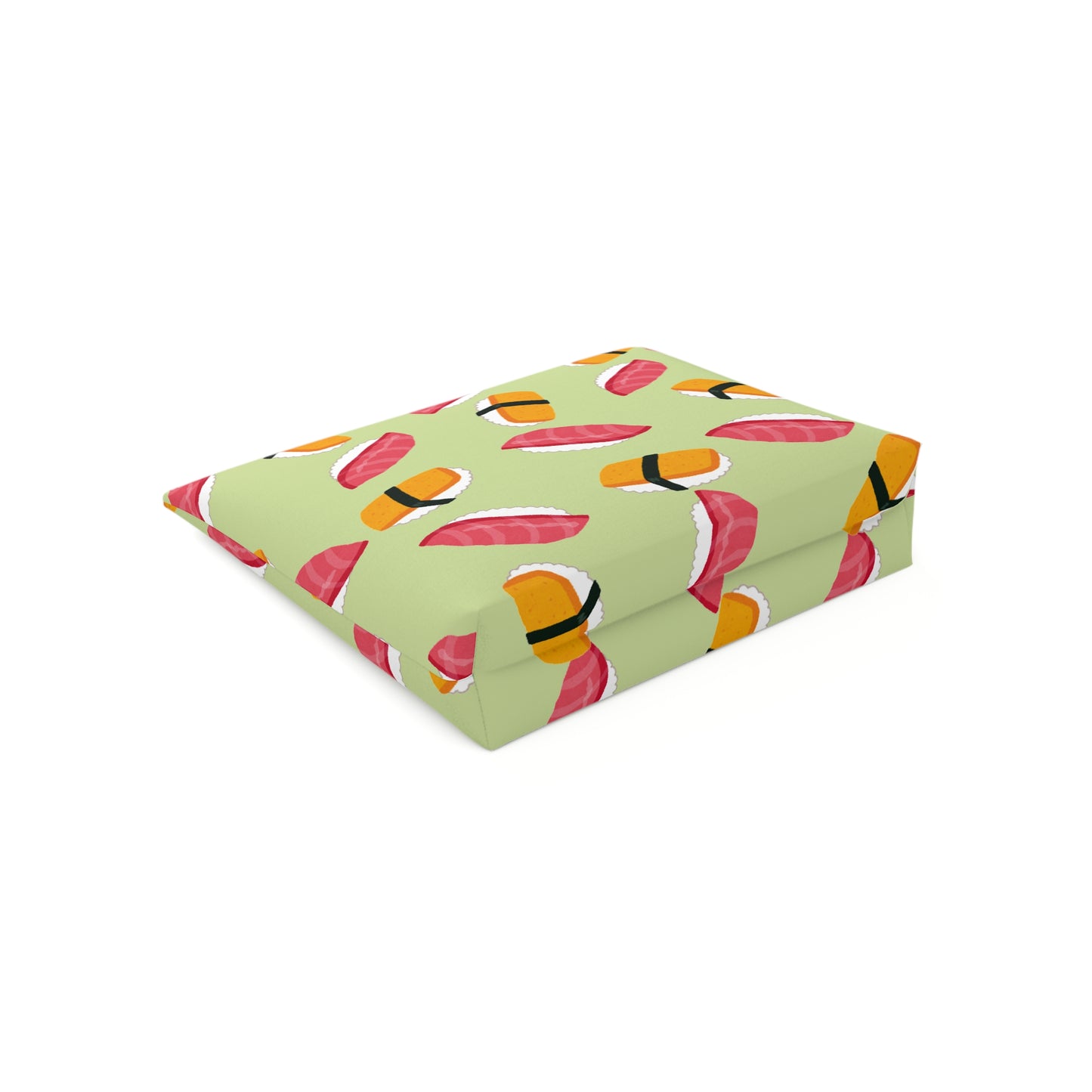 Matcha Green Sushi Cosmetic Bag