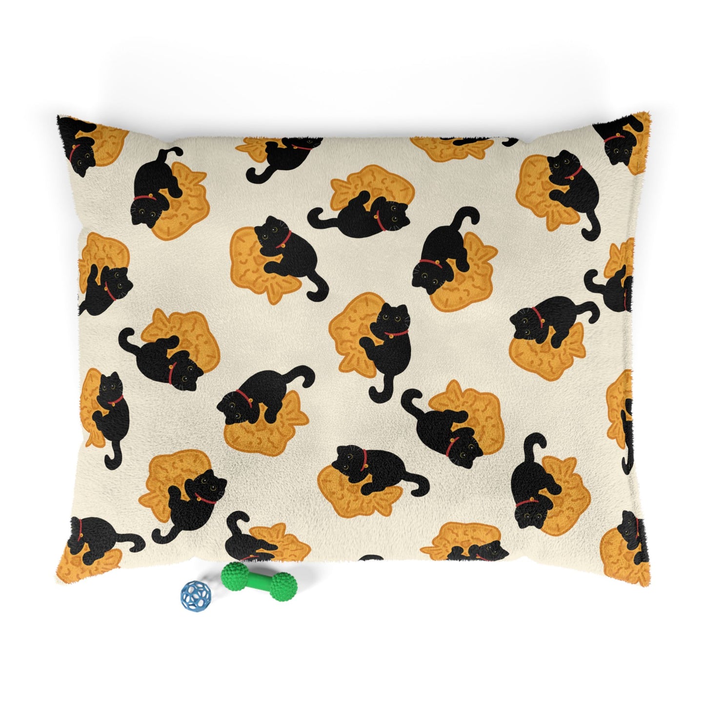 Black Cat Taiyaki Pet Bed