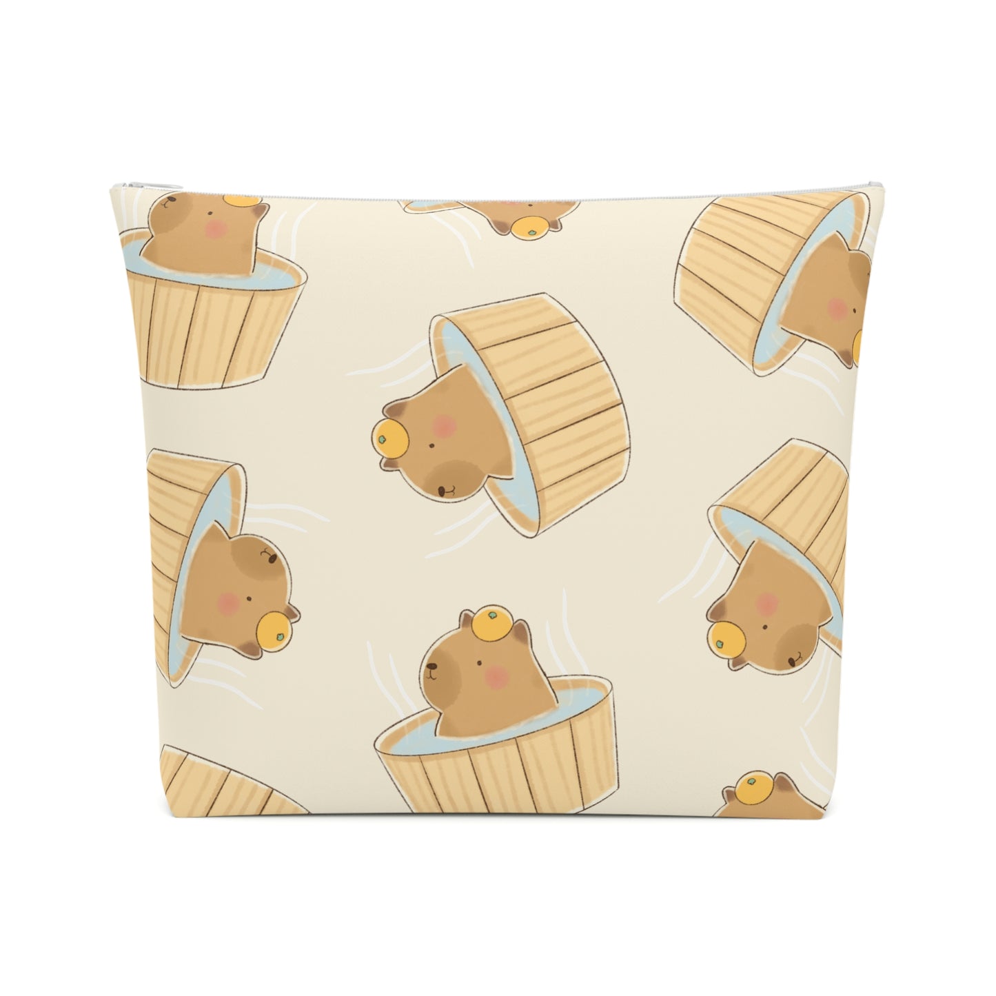 Capybara Bath Cosmetic Bag