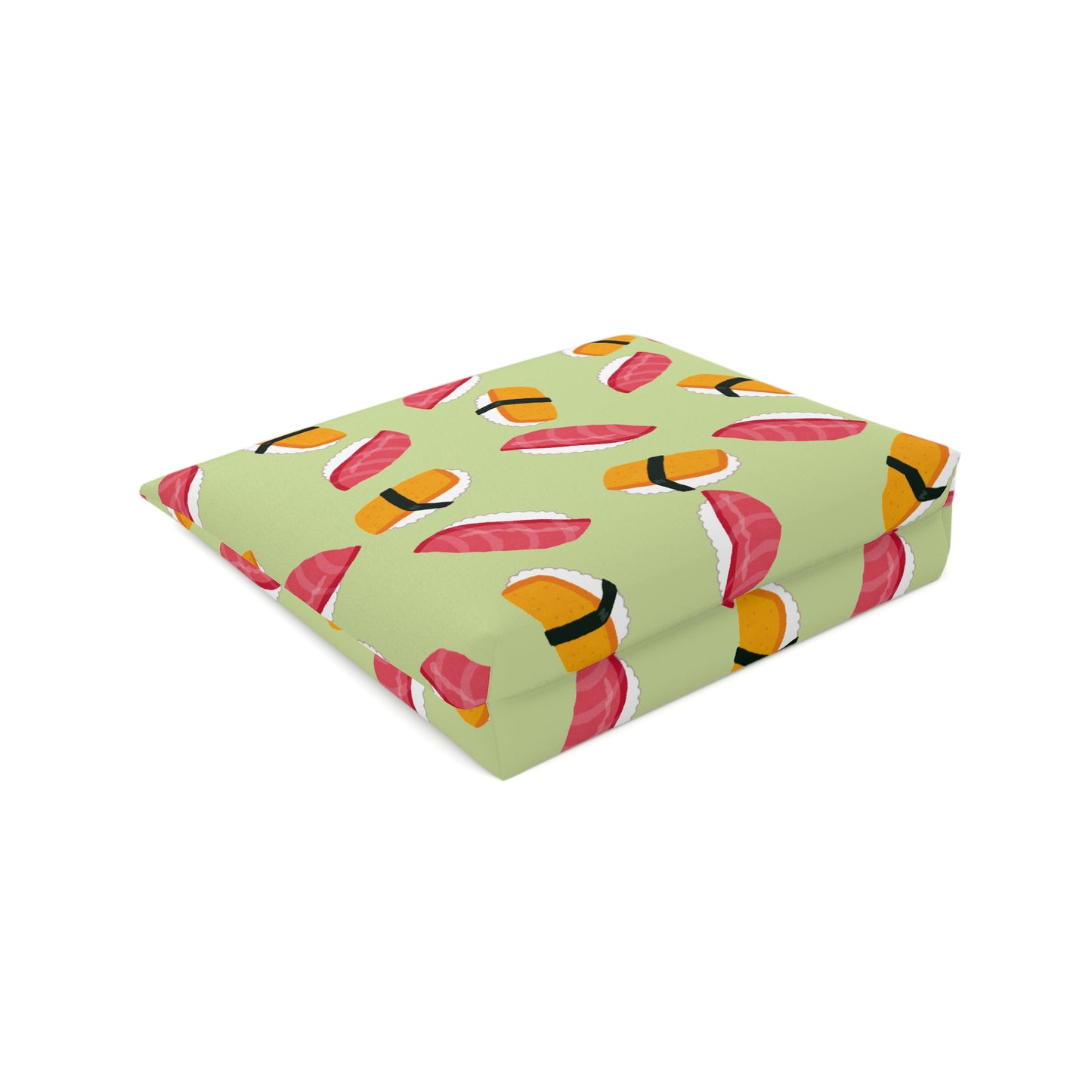 Matcha Green Sushi Cosmetic Bag