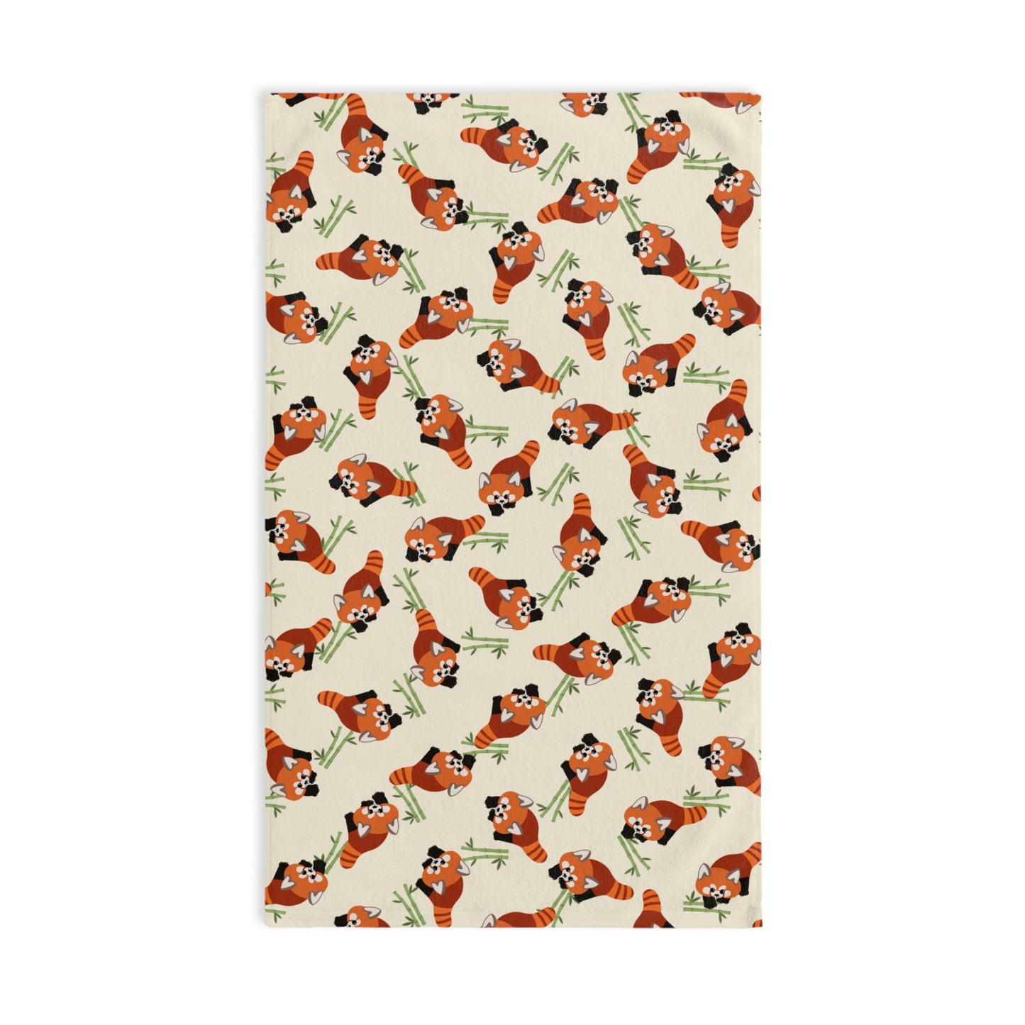 Red Panda Hand Towel