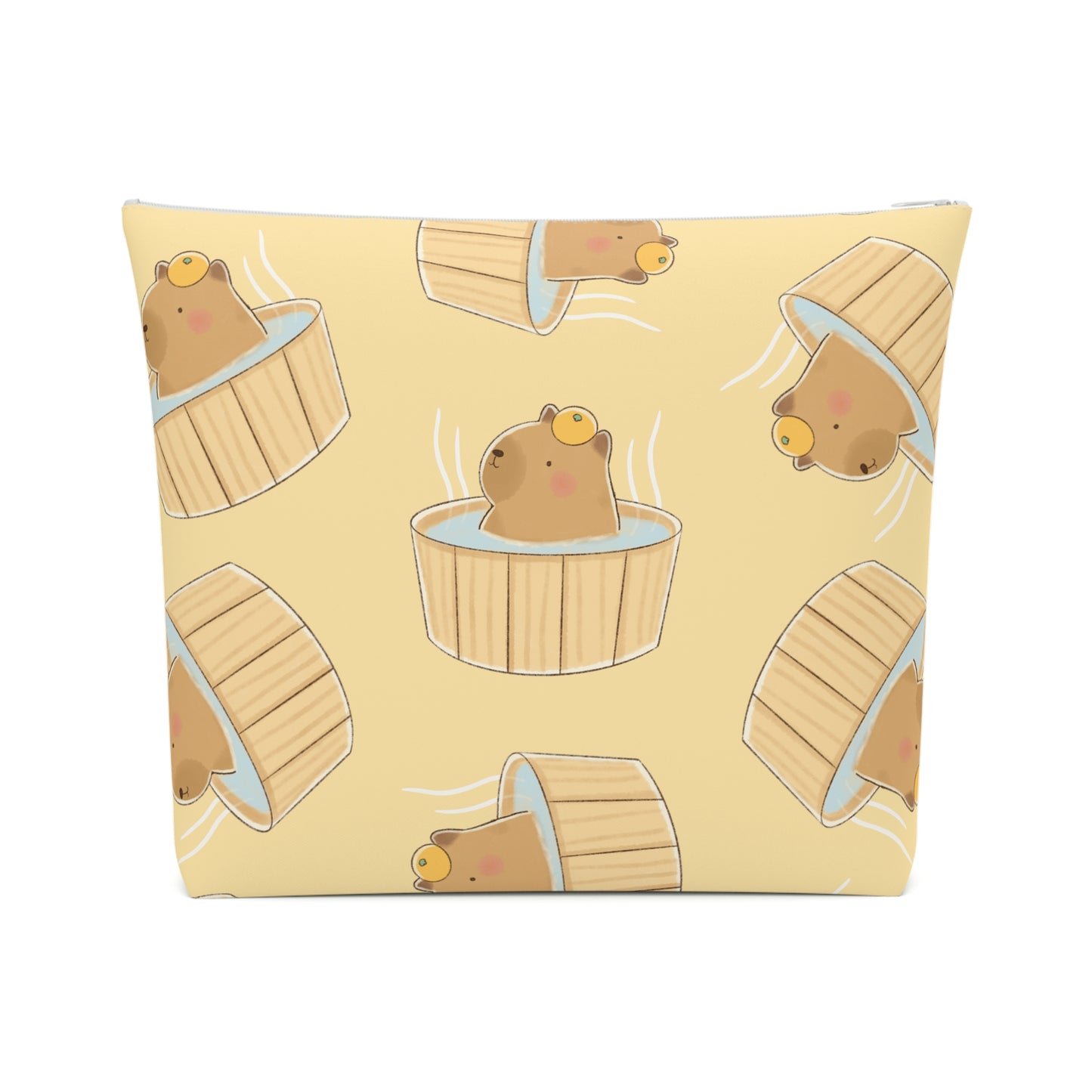 Butter Capybara Bath Cosmetic Bag