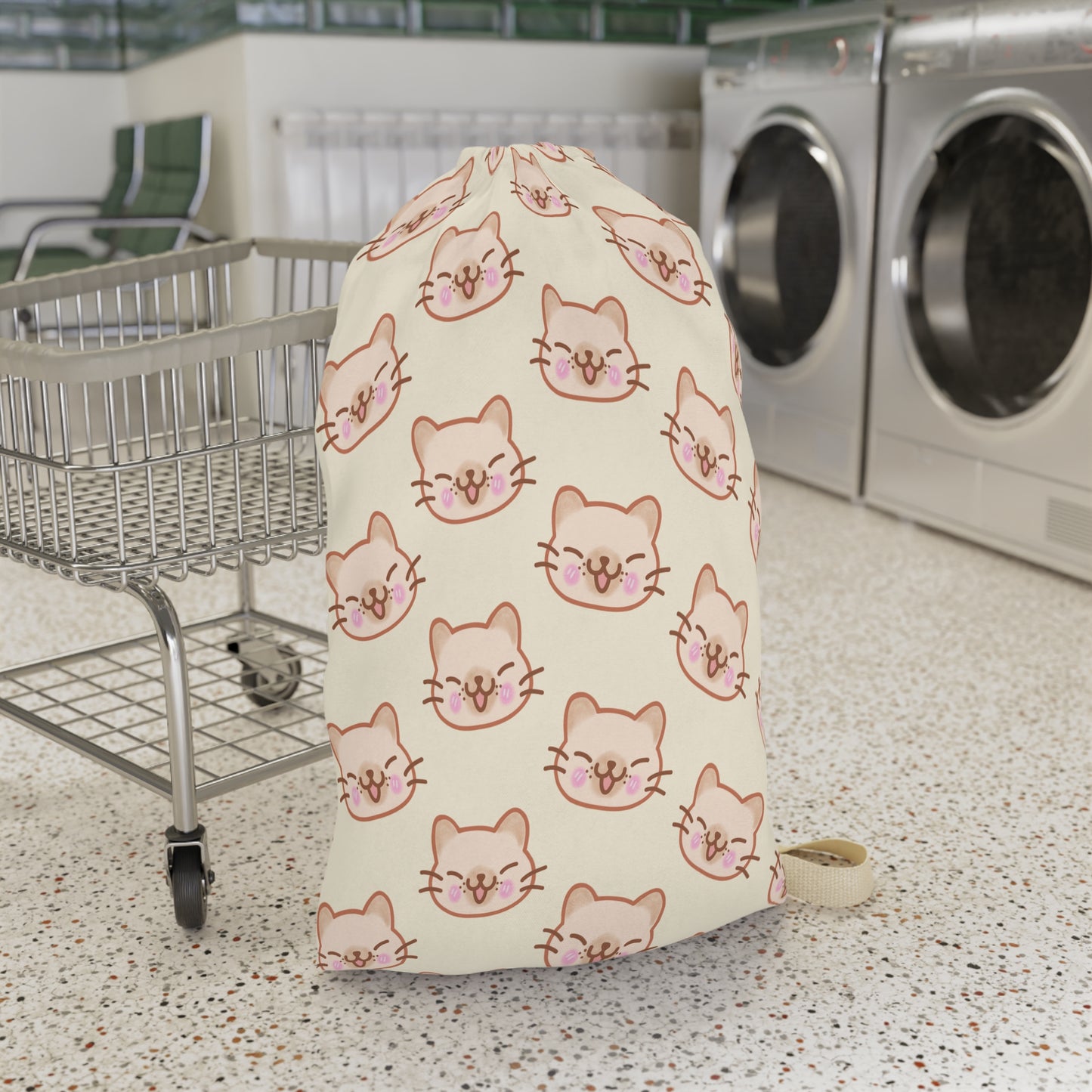 Kitty Kat Drawstring Bag